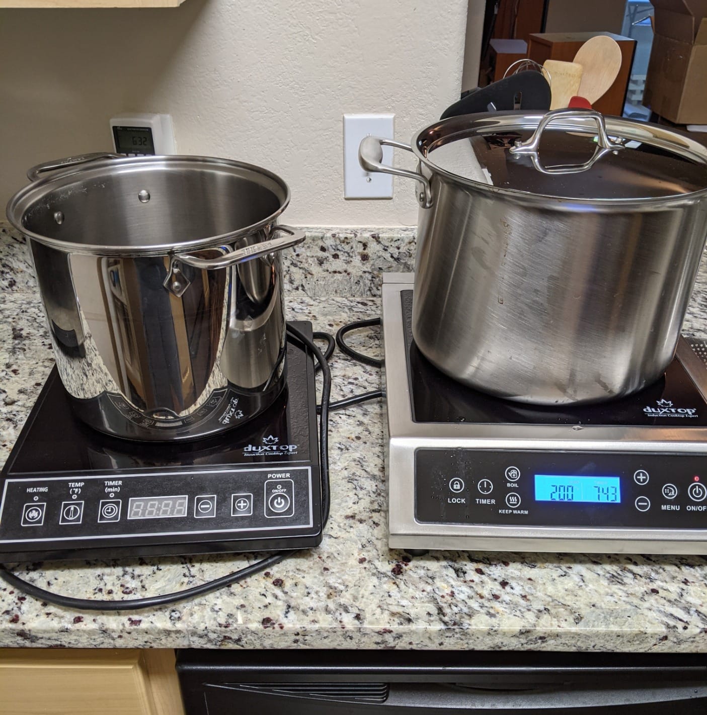 Duxtop Professional Portable Induction Cooktop P961LS Silver/Black | Commercial Range Countertop Burner, 1800 Watts Induction Burner with Sensor Touch and LCD Screen BT-C35-D customer photo 1