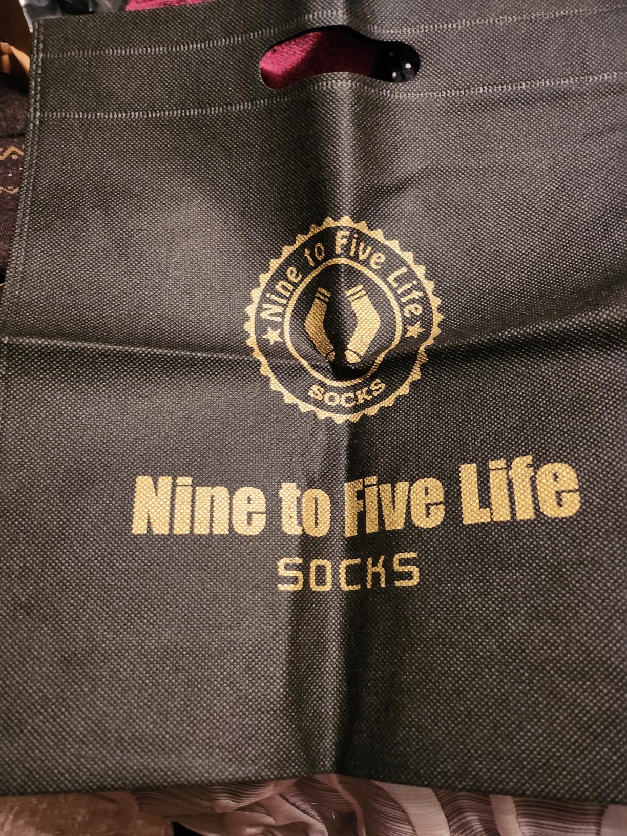 NinetoFiveLife Pack of 4 Womens Wool Socks Winter Hiking Socks Thick Merino Wool Knit Outdoor Recreation Warm Soft and Comfortable customer photo 2