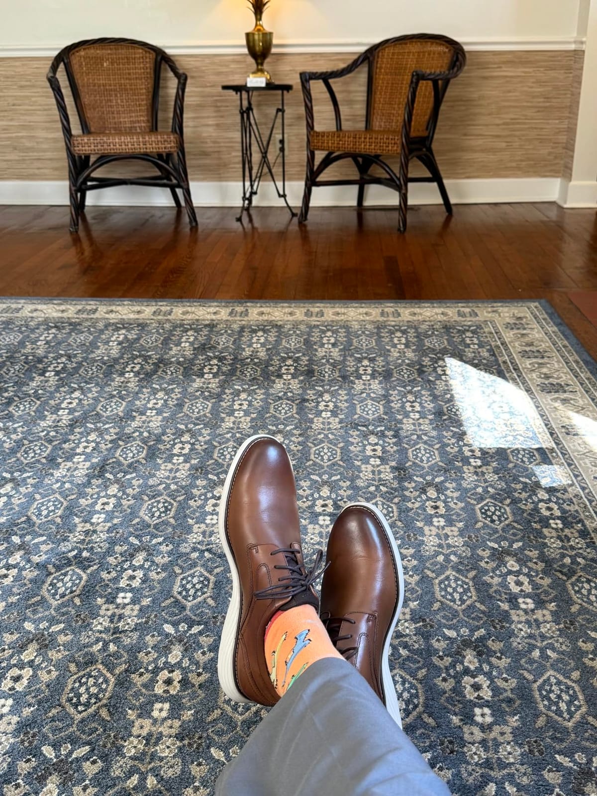 Rockport Men's Garett Plain Toe Oxford customer photo 1