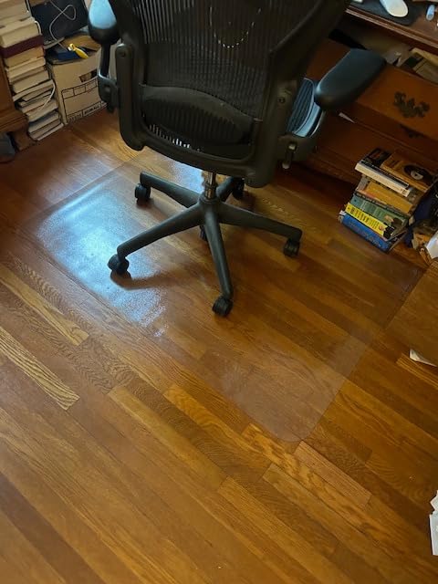 Kuyal Clear Chair Mat, Hard Floor Use, 30