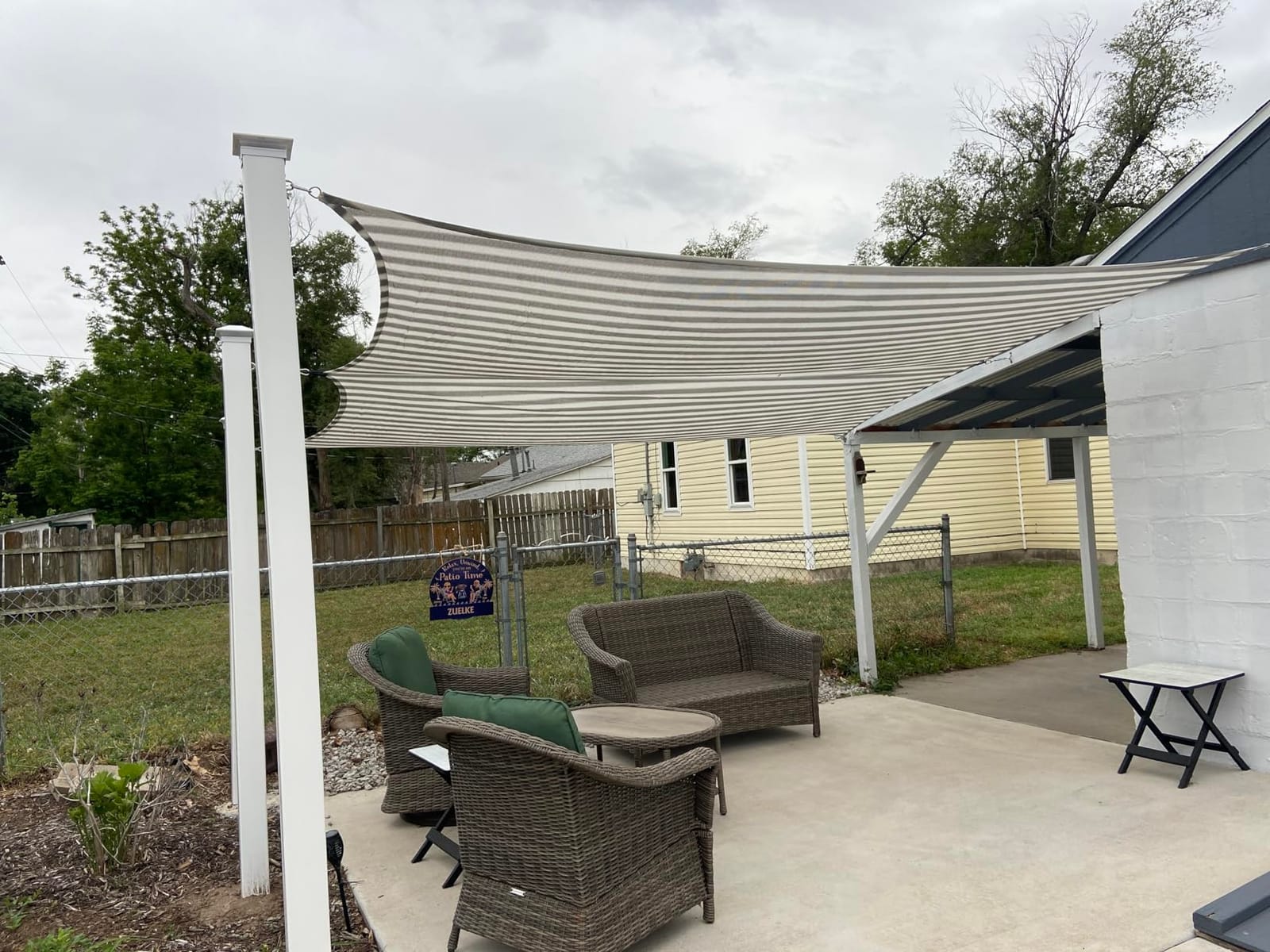 SUNNY GUARD 10' x 13' Rectangle Shade Sail 95% UV Block Outdoor Canopy | Sun shade sail canopy for backyard, patio, garden, deck, pergola with UV protection and cooling shade, customizable customer photo 1