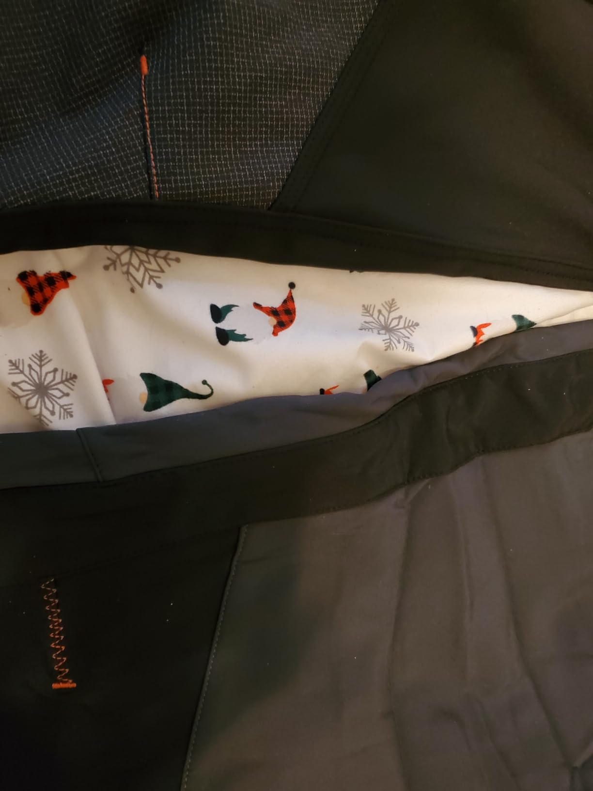 Mens Snow Ski Waterproof Softshell Snowboard Pants Outdoor Hiking Fleece Lined Zipper Bottom Leg customer photo 1