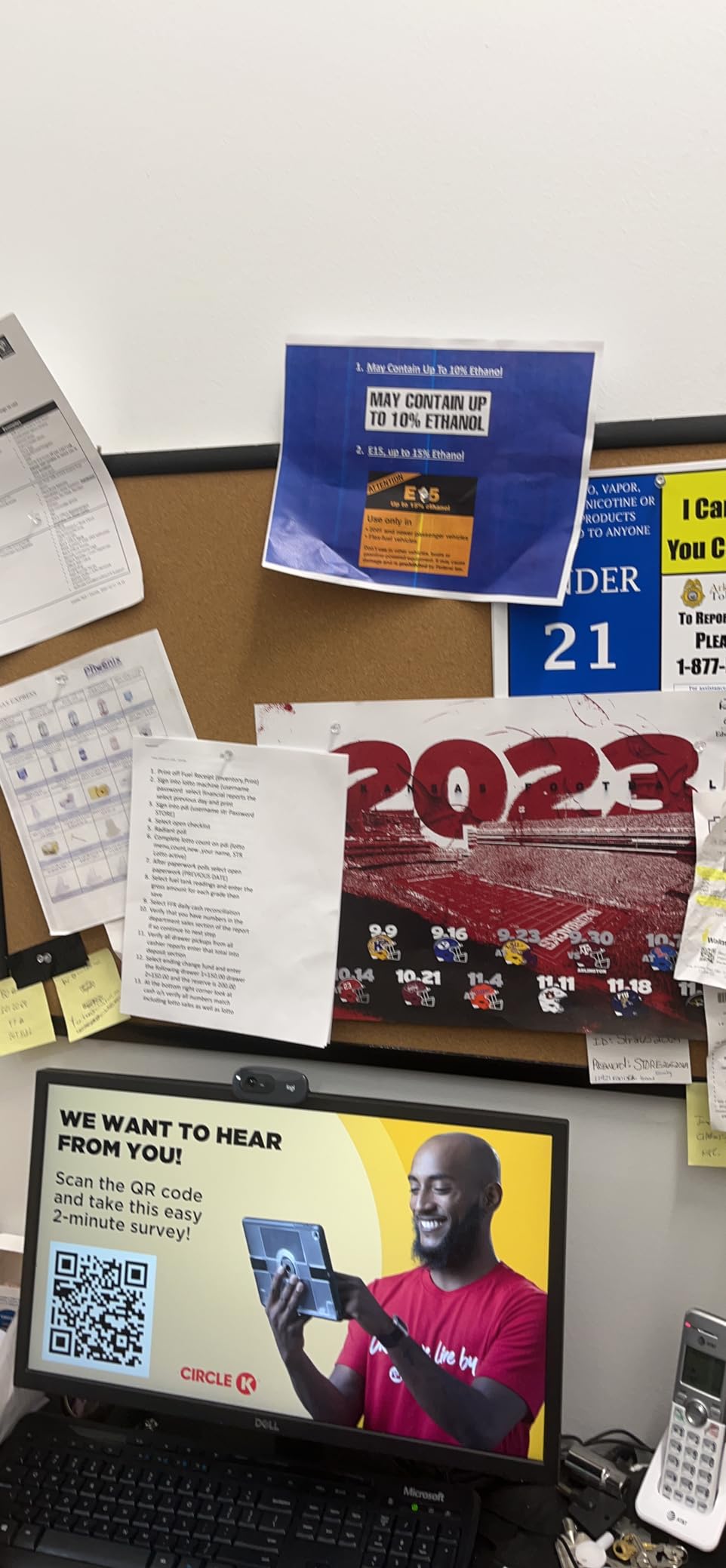 U Brands Cork Bulletin Board, 36