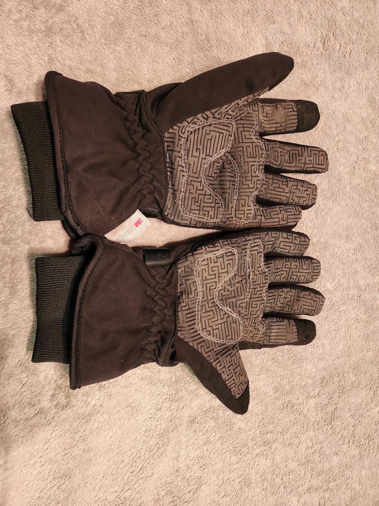 Waterproof & Windproof -30°F Winter Gloves for Men/Women, 3M Thinsulate Thermal Gloves Touch Screen Warm Gloves for Skiing,Cycling,Motorcycle,Running customer photo 2