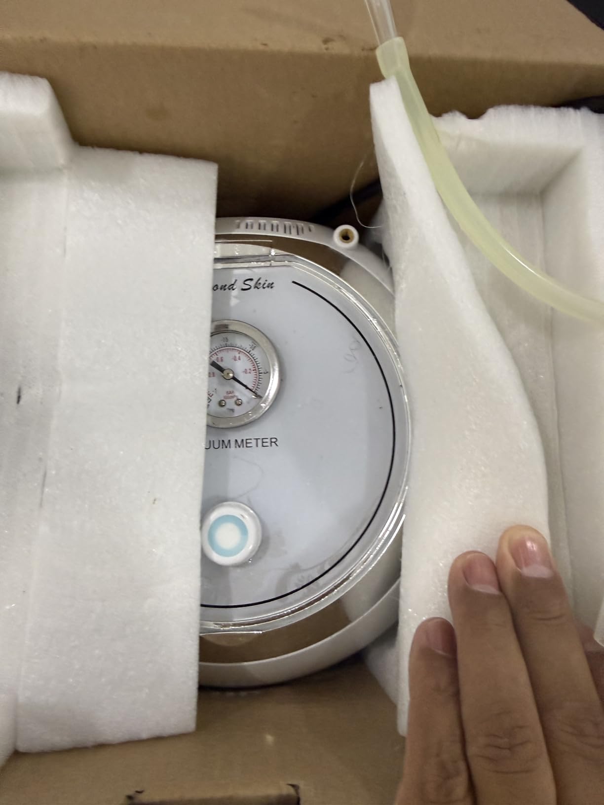 3-IN-1 Microdermabrasion Machine, mcwdoit 0-68cmHg Strong Suction Power, Professional Dermabrasion Facial Skin Care customer photo 2