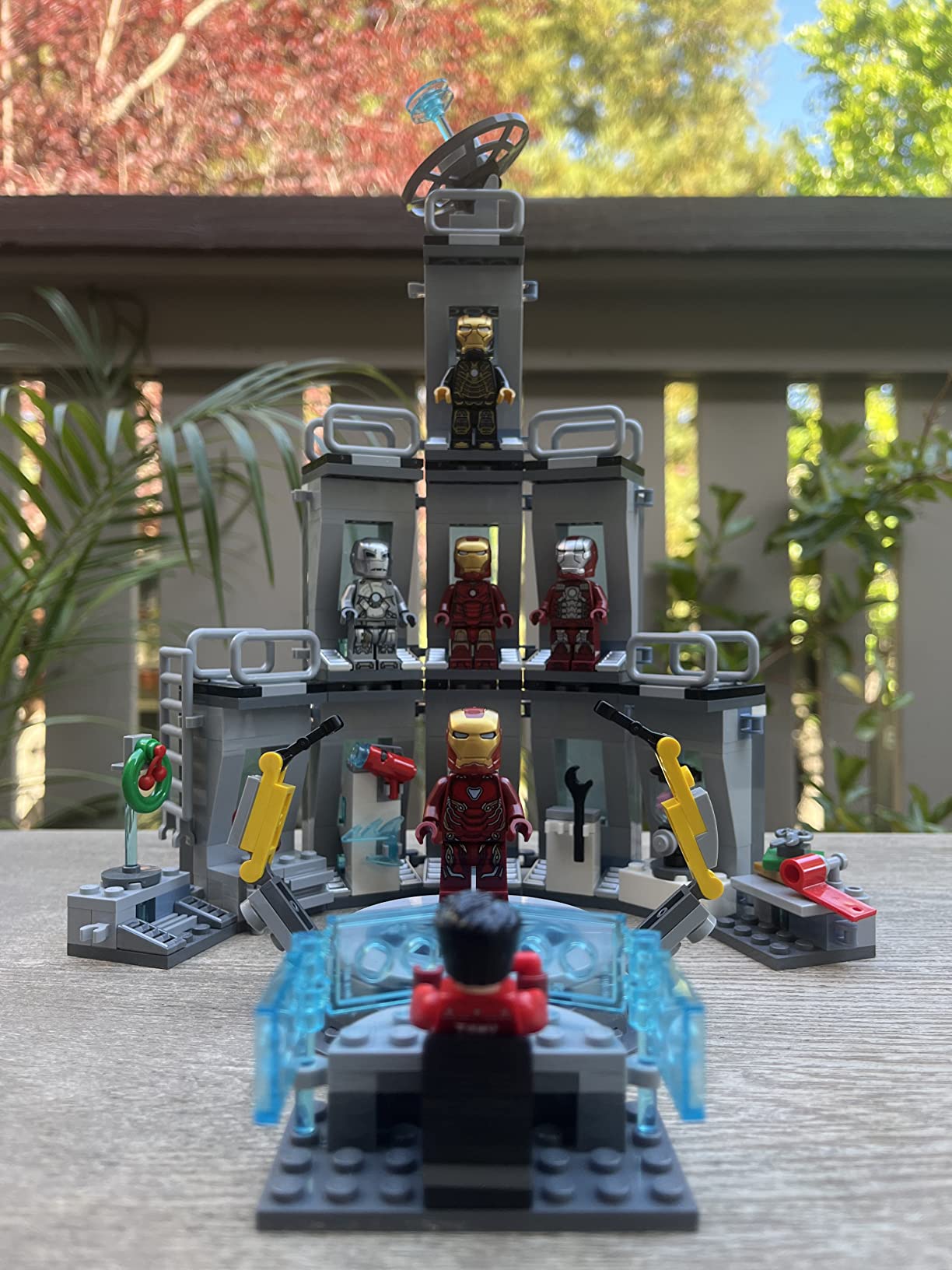LEGO Marvel Avengers Iron Man Hall of Armor 76125 Building Kit - Marvel Tony Stark Iron Man Suit Action Figures (524 Pieces) customer photo 2