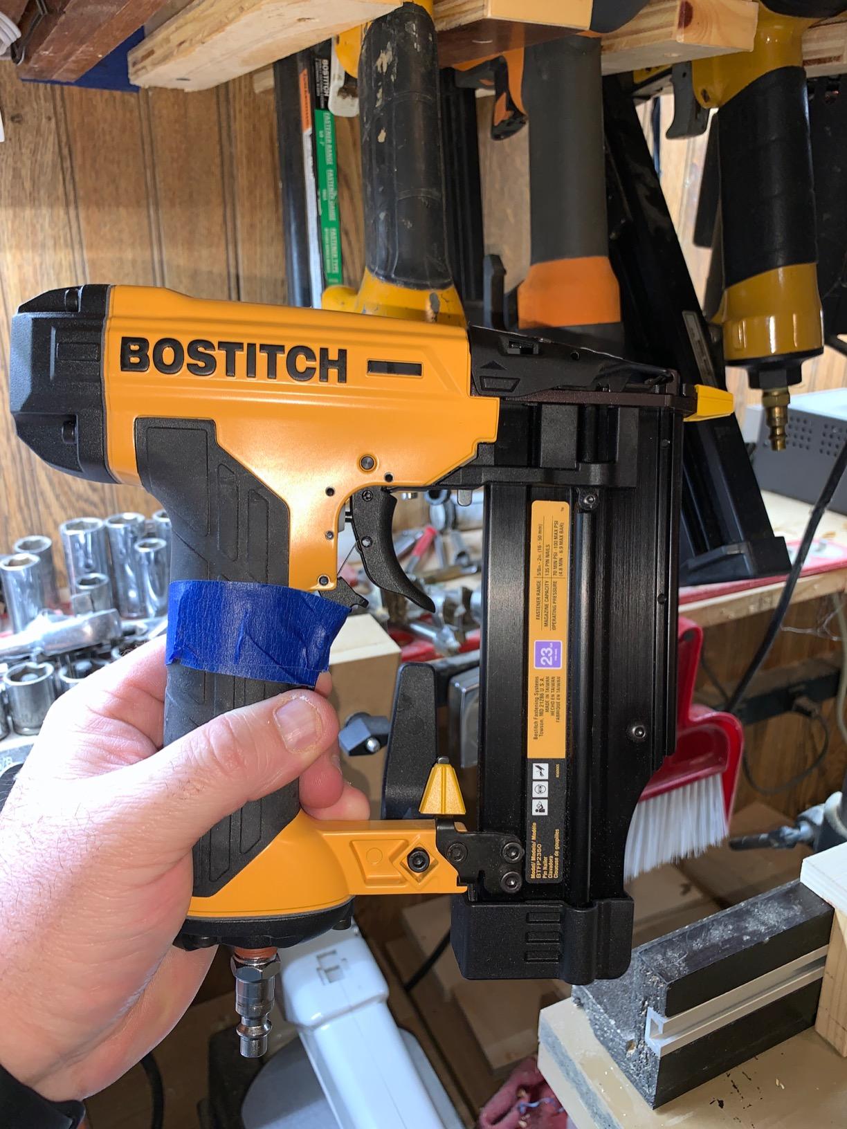 BOSTITCH Pin Nailer, 23 Gauge, 2-Inch (BTFP2350K) customer photo 2