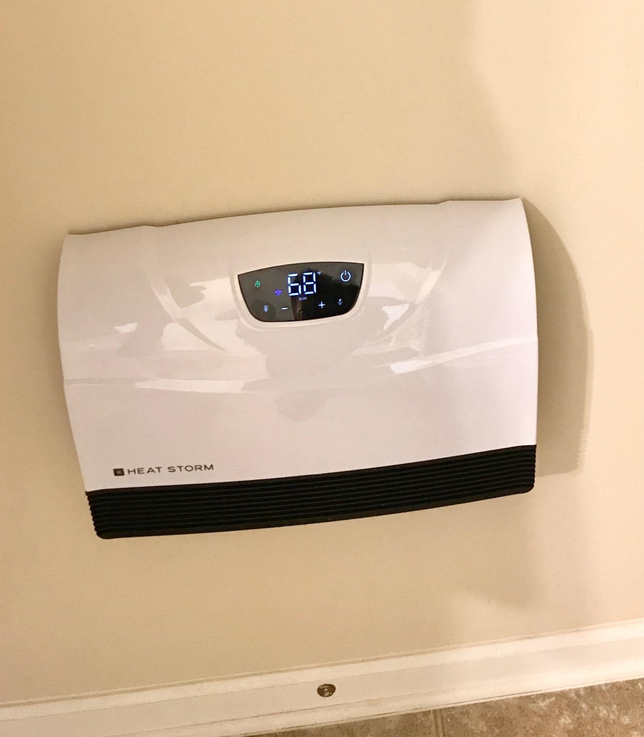 Heat Storm HS-1500-PHX-WIFI Infrared Heater, Wifi Wall Mounted customer photo 2