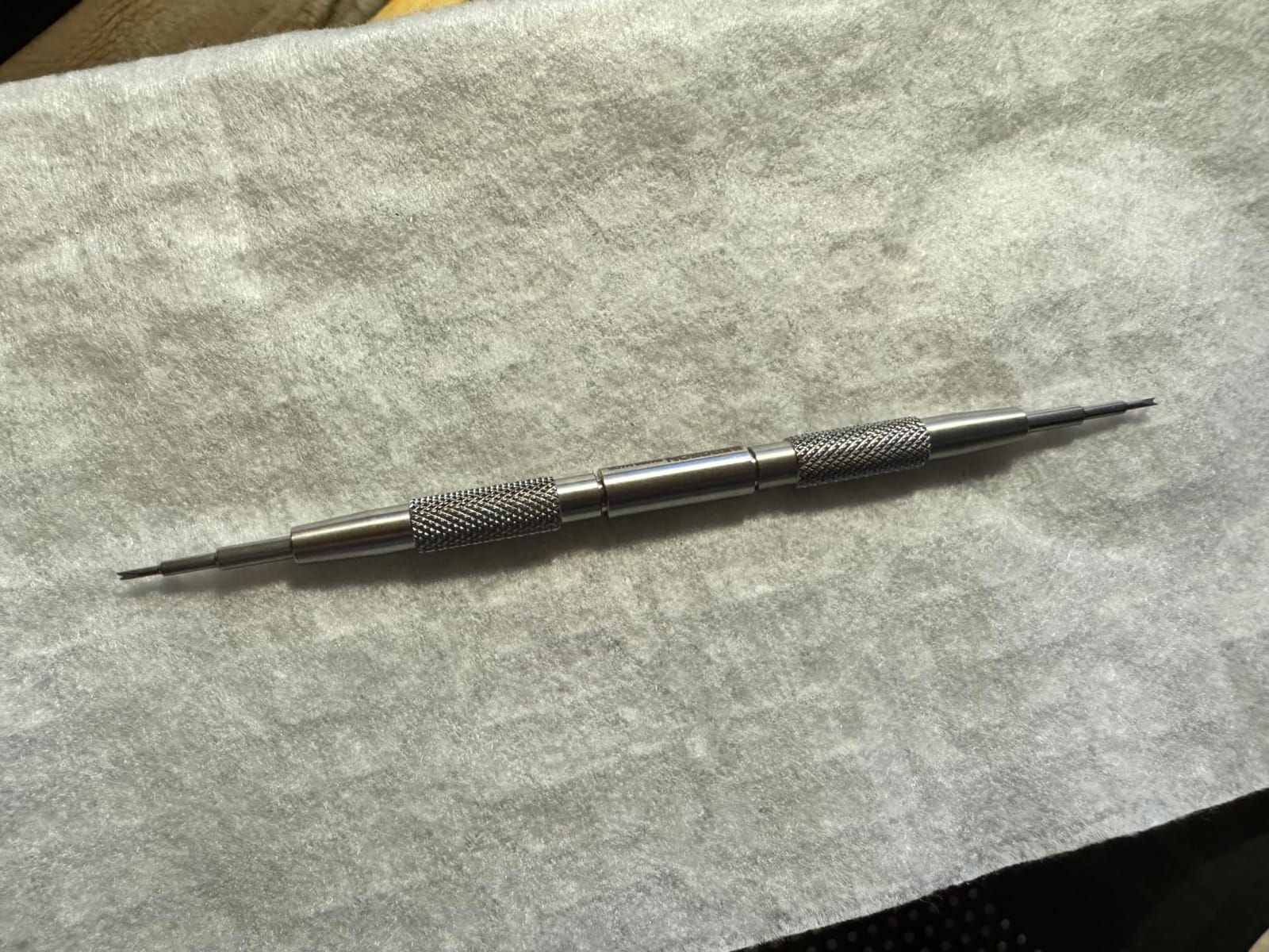 New Package Bergeon 6767-F Watch Spring Bar Tool, Long Stainless Steel Handle with Replaceable Screw customer photo 1