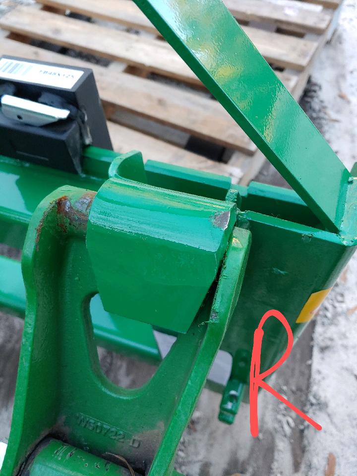 Titan Attachments Heavy Duty Pallet Fork Frame and 48