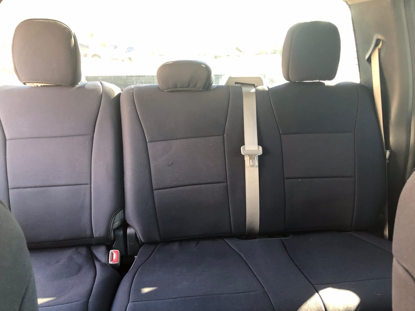 Rough Country Neoprene Seat Covers for 15-22 F-150 | 17-22 Super Duty - 91016, Black, Front customer photo 2