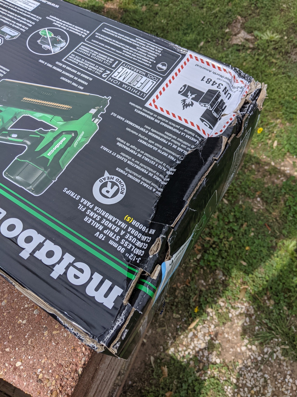 Metabo HPT Cordless Framing Nailer Kit, 18V, Brushless Motor, NR1890DRS customer photo 2