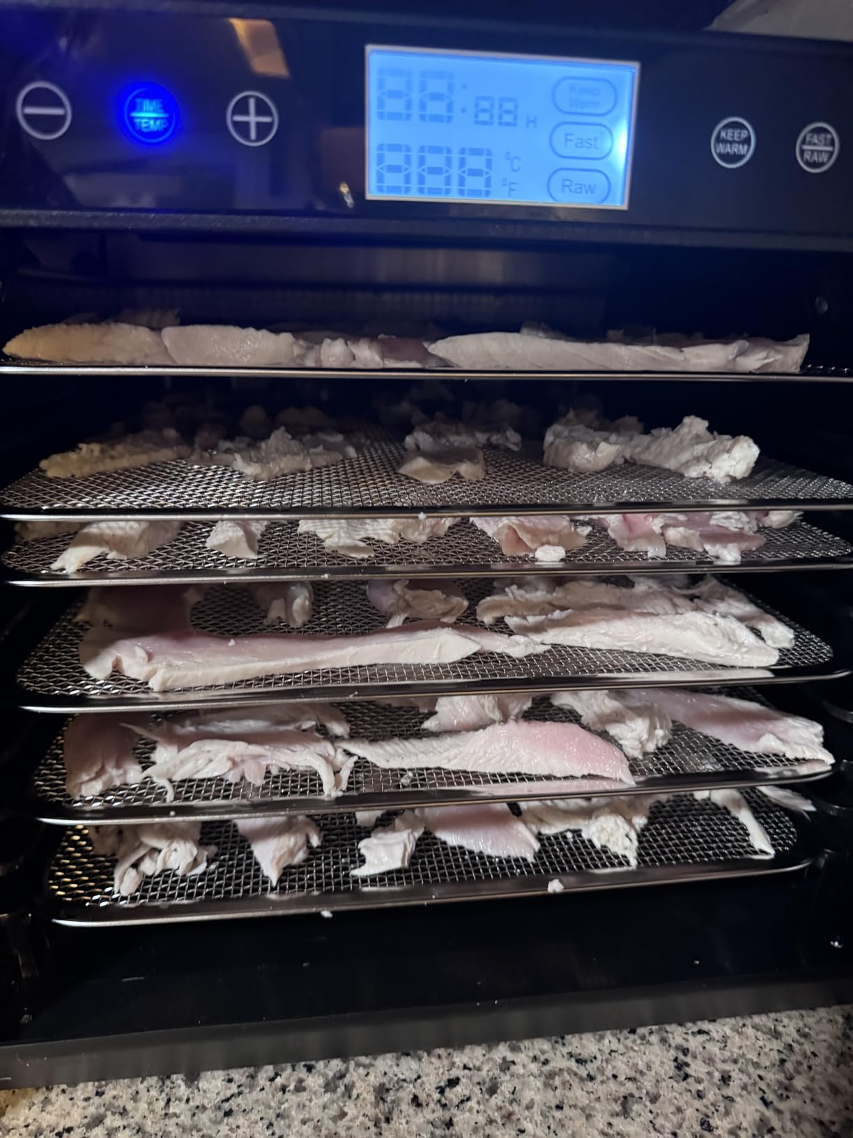 Magic Mill Premium Food Dehydrator Machine (10 Extra-Large Stainless Steel Trays) 700W Dryer for Beef Jerky, Fruits, Vegetables, Dog Treats, 48 Hour Digital Timer - 95°-167° Temperature Control customer photo 1
