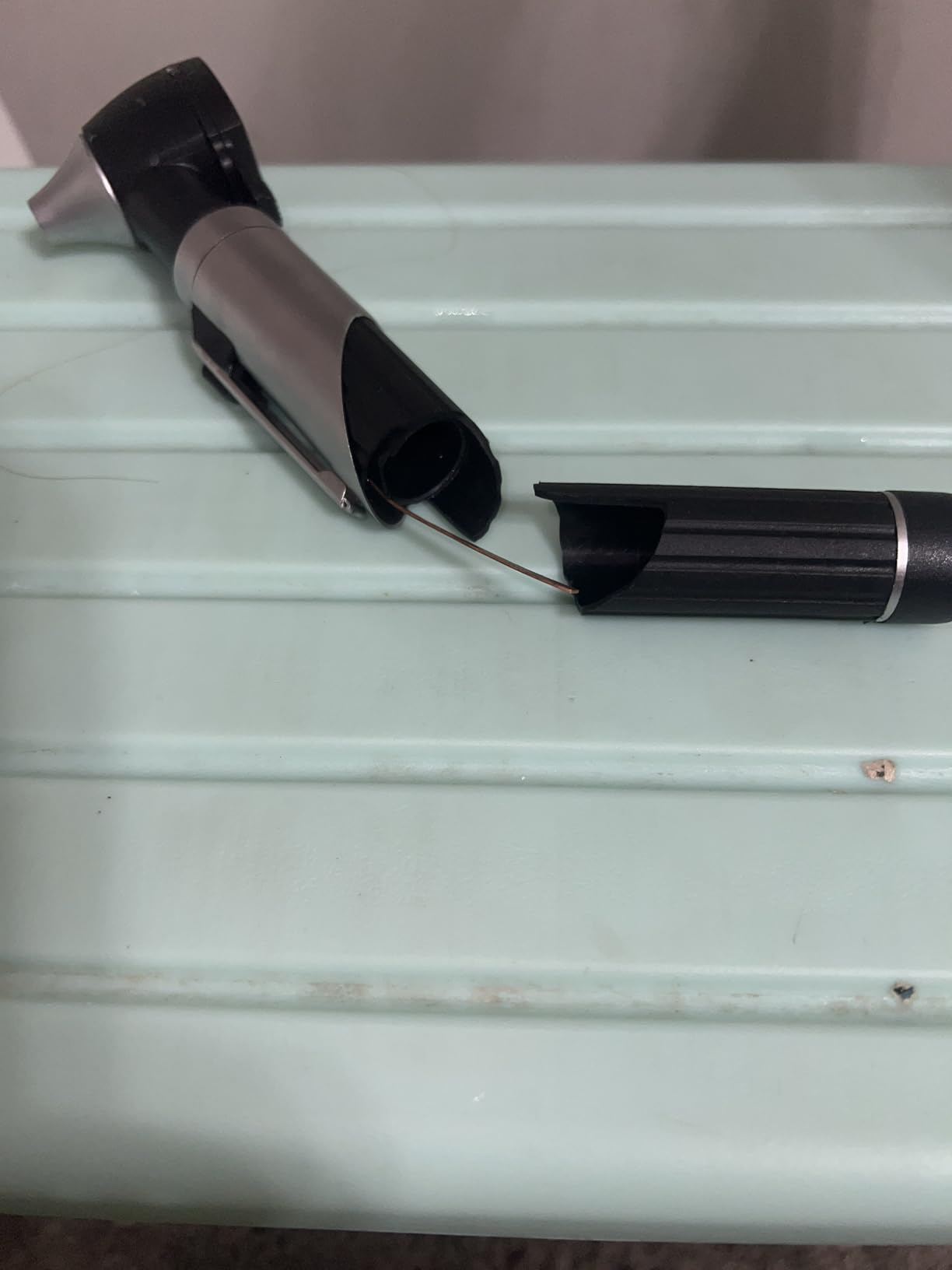 Zyrev ZetaLife Otoscope - Ear Scope with Light, Ear Infection Detector, Pocket Size (Purple Color) customer photo 1
