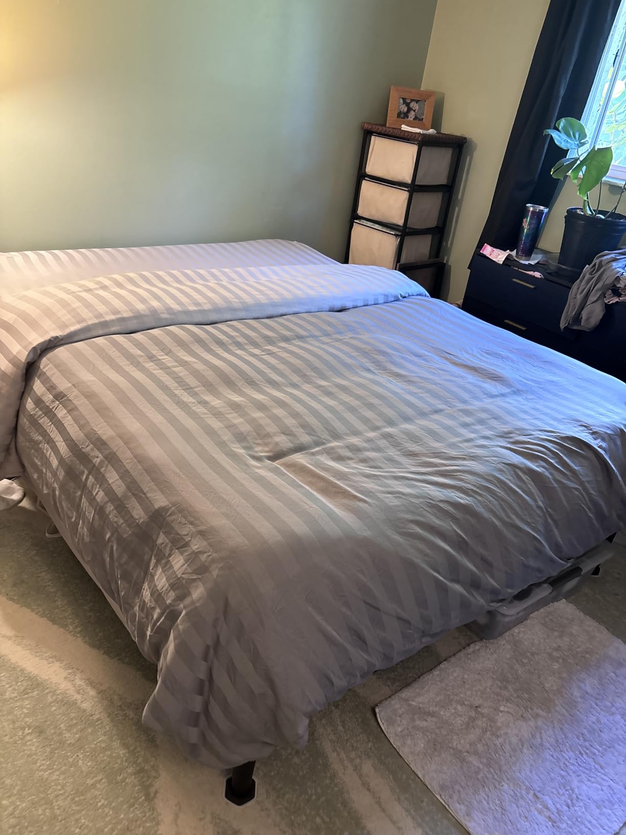 Queen Duvet Cover by Pure Bamboo, 3 Piece Set, Genuine 100% Organic Viscose Derived from Bamboo, Luxuriously Soft and Cooling, 2 Pillowcases (Queen, Ivory) customer photo 2