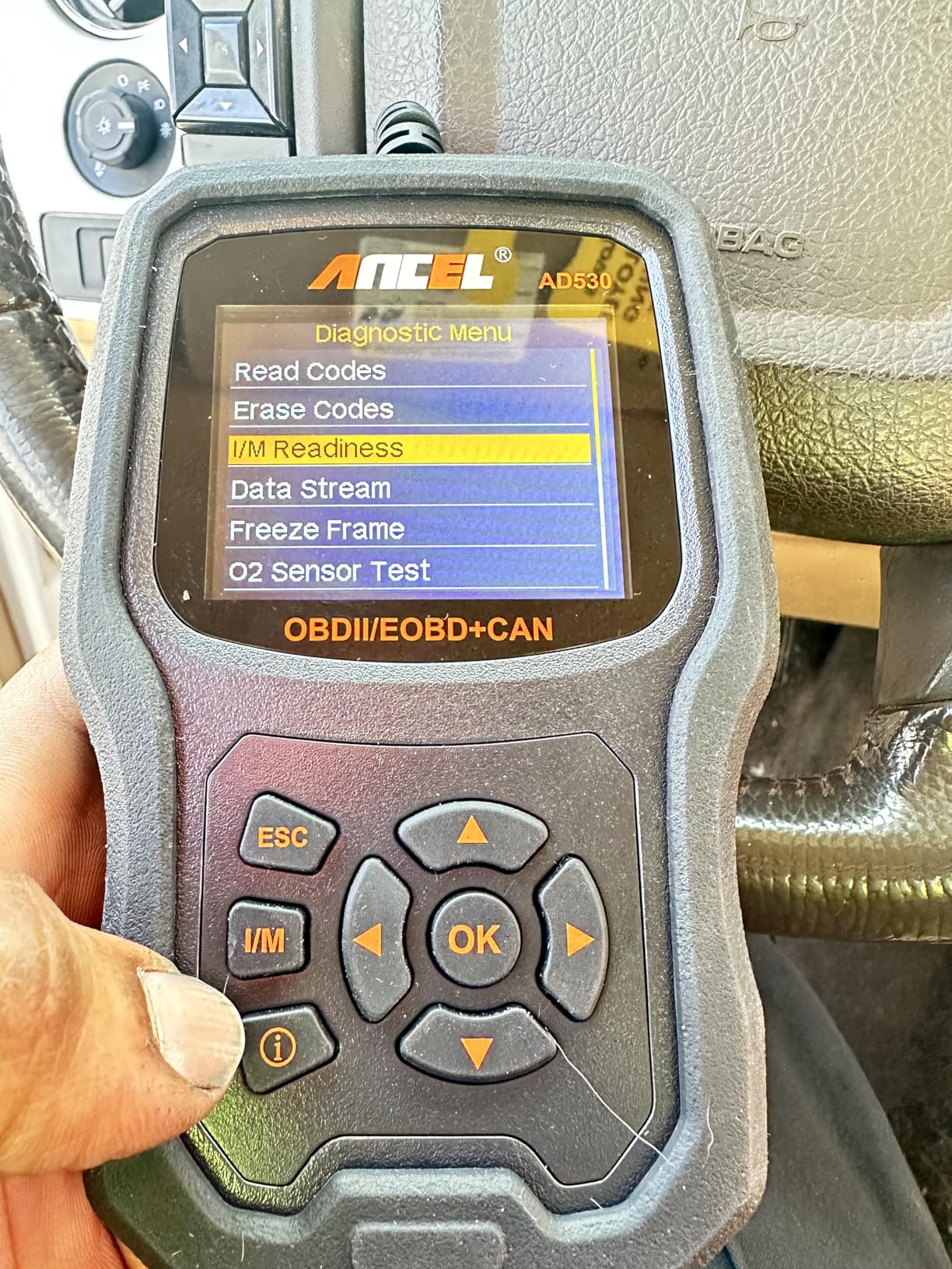ANCEL AD530 OBD2 Scanner-Upgraded AD310, Car Code Reader for Check Engine Light, Full OBDII Scan Tool for Read & Clear Fault Codes, Battery Test & Live Data, OBD II Diagnostic Scanner for 1996+ Cars customer photo 2