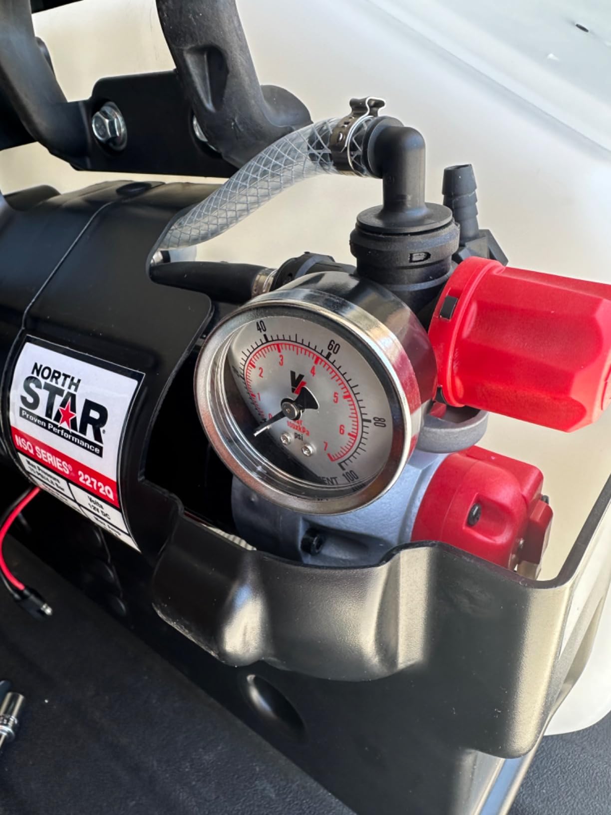 NorthStar ATV Boomless Broadcast and Spot Sprayer - 26-Gallon Capacity, 2.2 GPM, 12 Volts customer photo 2
