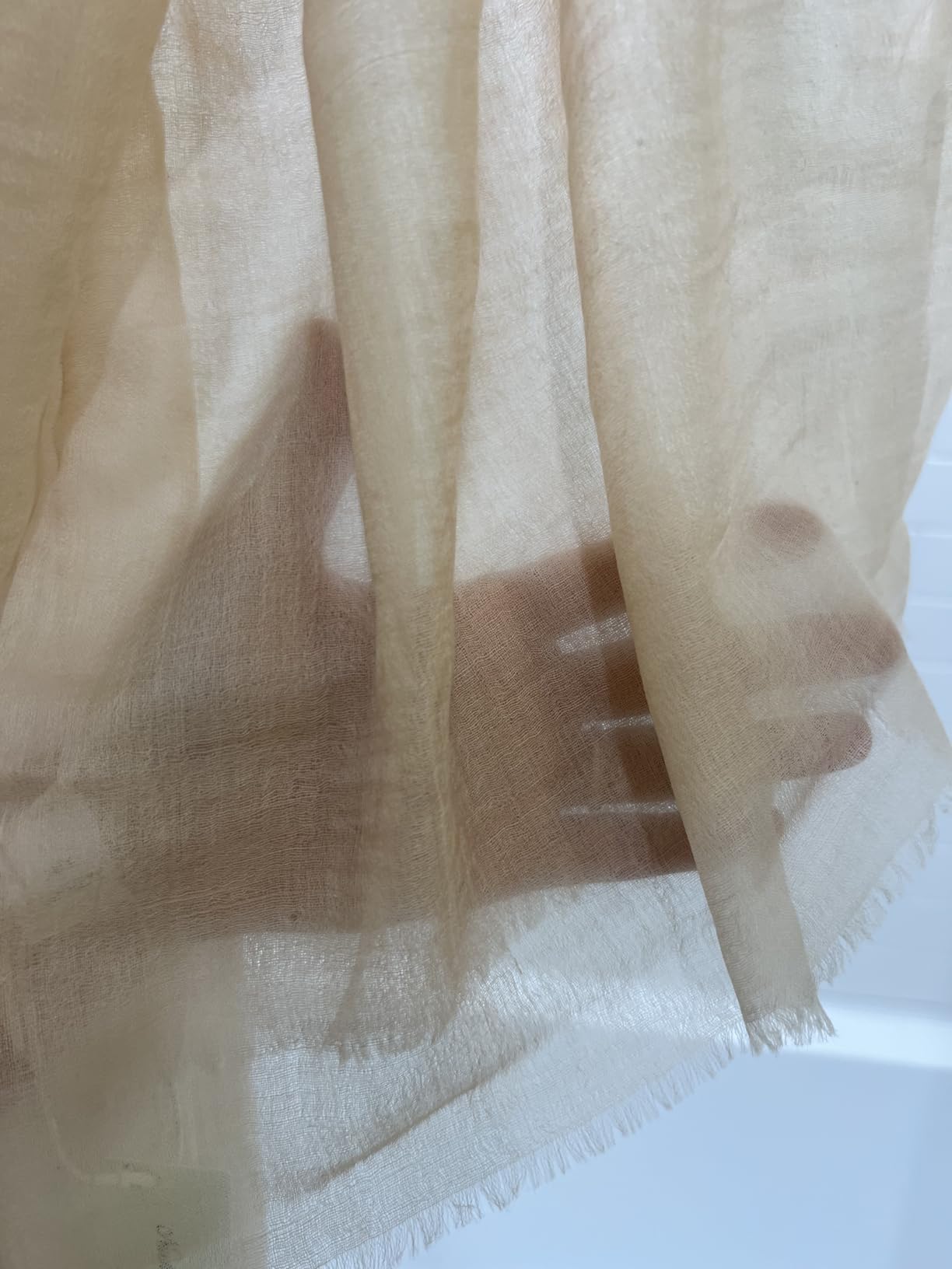 Luxury 100% Cashmere Wrap Soft Scarf Stole Knitted Shawl for Women Travel customer photo 2