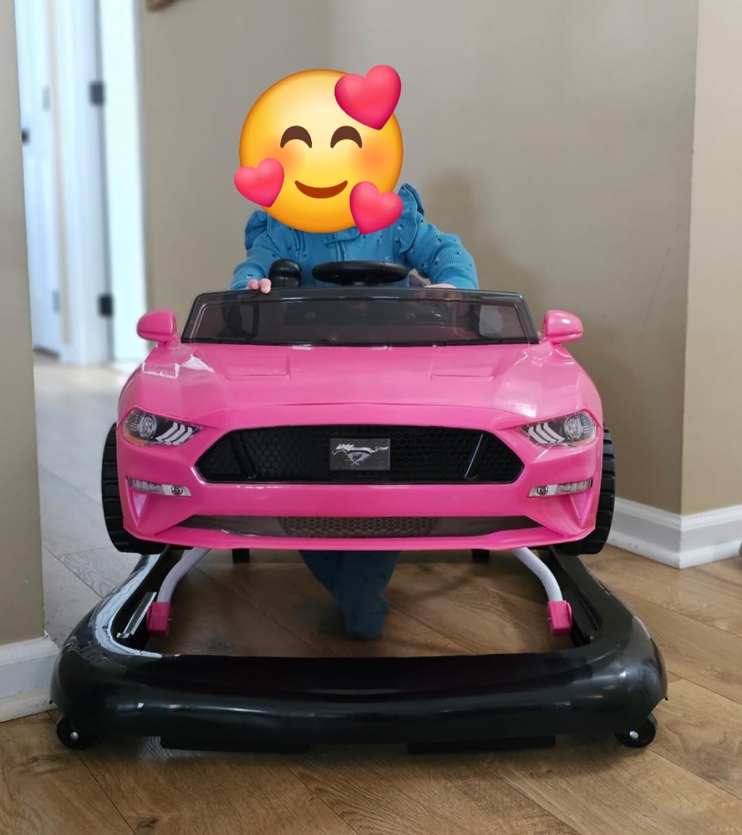 Bright Starts John Deere 4-in-1 Gator Green Baby Activity Center & Push Walker with Removable Interactive Steering Wheel Toy, 6 Months and up customer photo 1