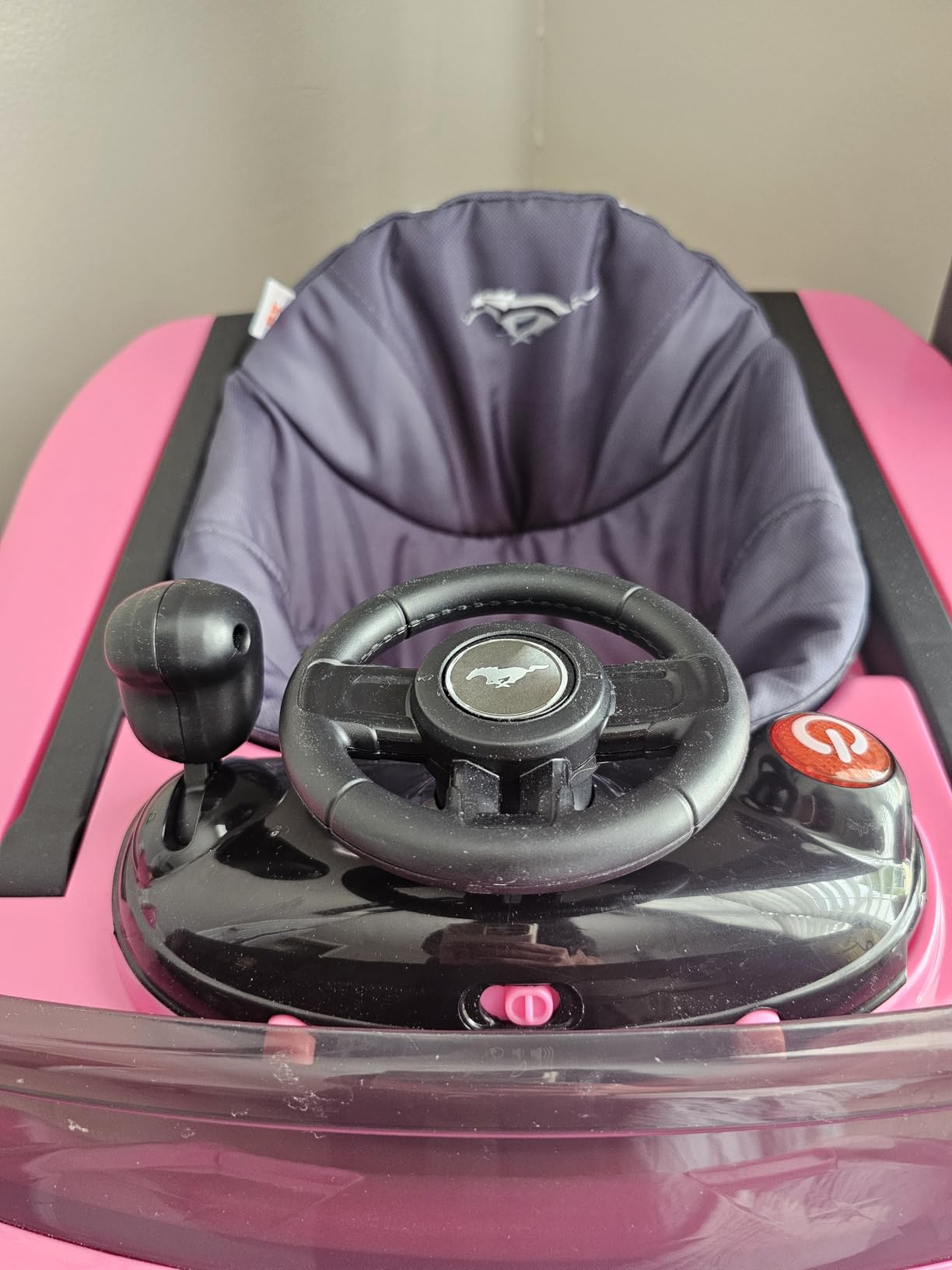 Bright Starts John Deere 4-in-1 Gator Green Baby Activity Center & Push Walker with Removable Interactive Steering Wheel Toy, 6 Months and up customer photo 2