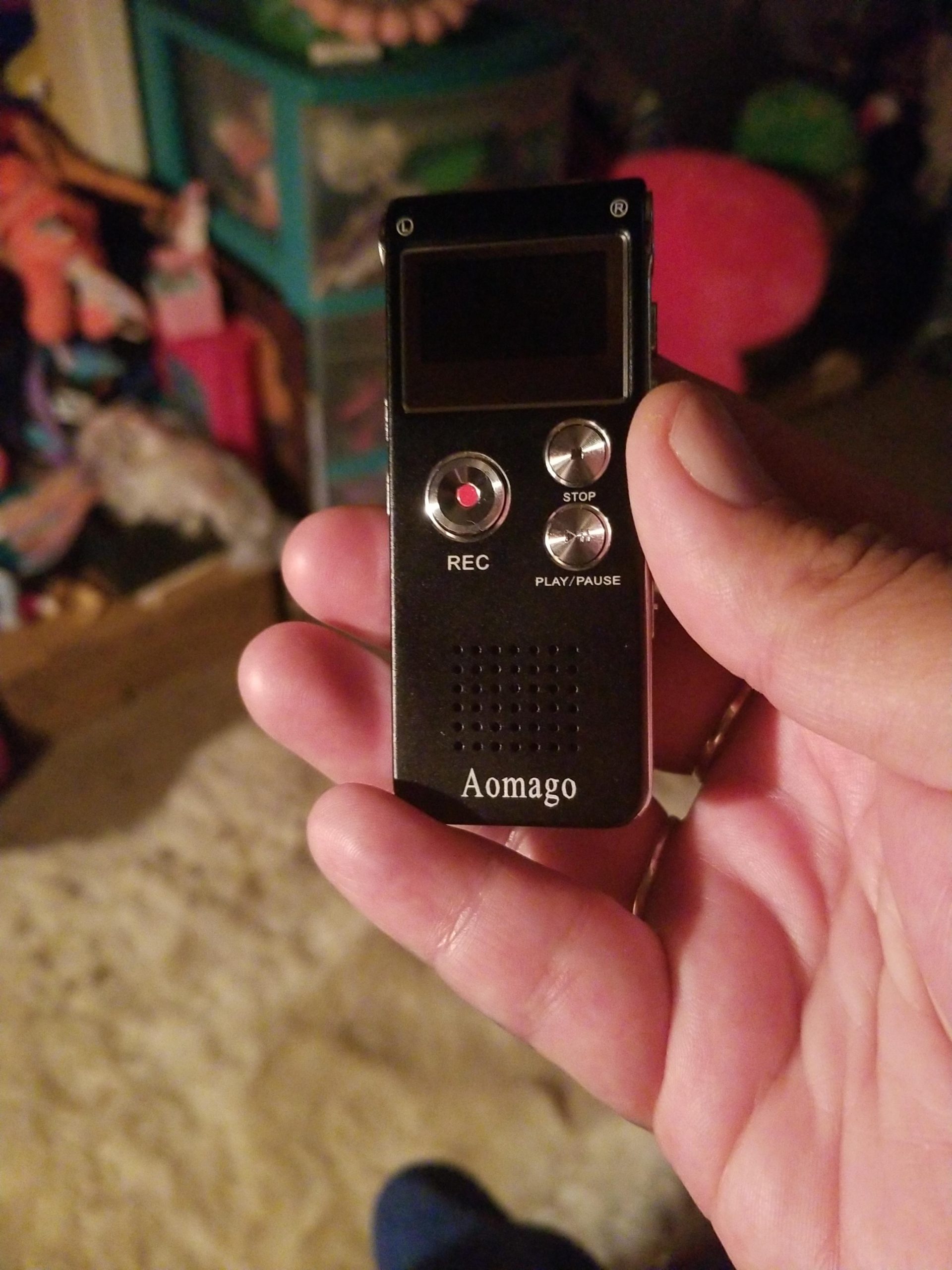 64GB Digital Voice Recorder Voice Activated Recorder for Lectures, Meetings, Interviews Aomago Audio Mini Recorder Portable Tape Dictaphone with Playback, USB, MP3 customer photo 2