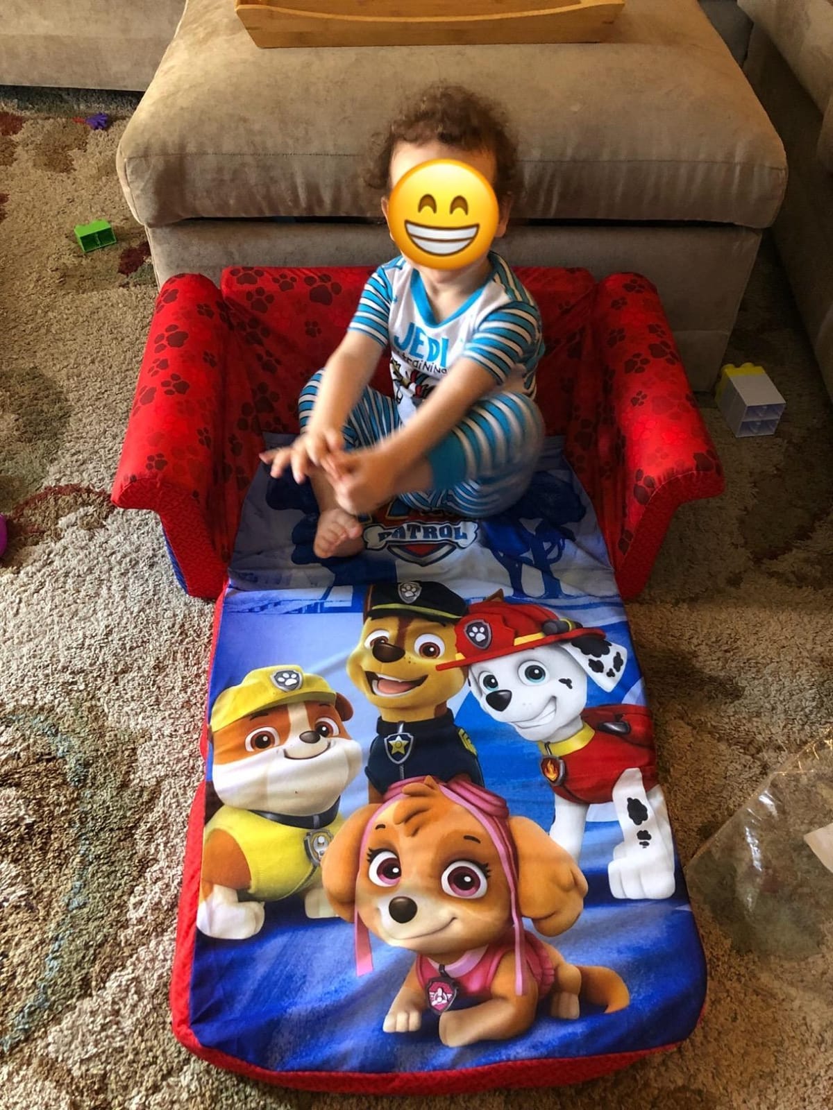 Marshmallow Furniture Kids Sofa, 2-in-1 Flip Open Couch & Bed, Mickey Mouse customer photo 1