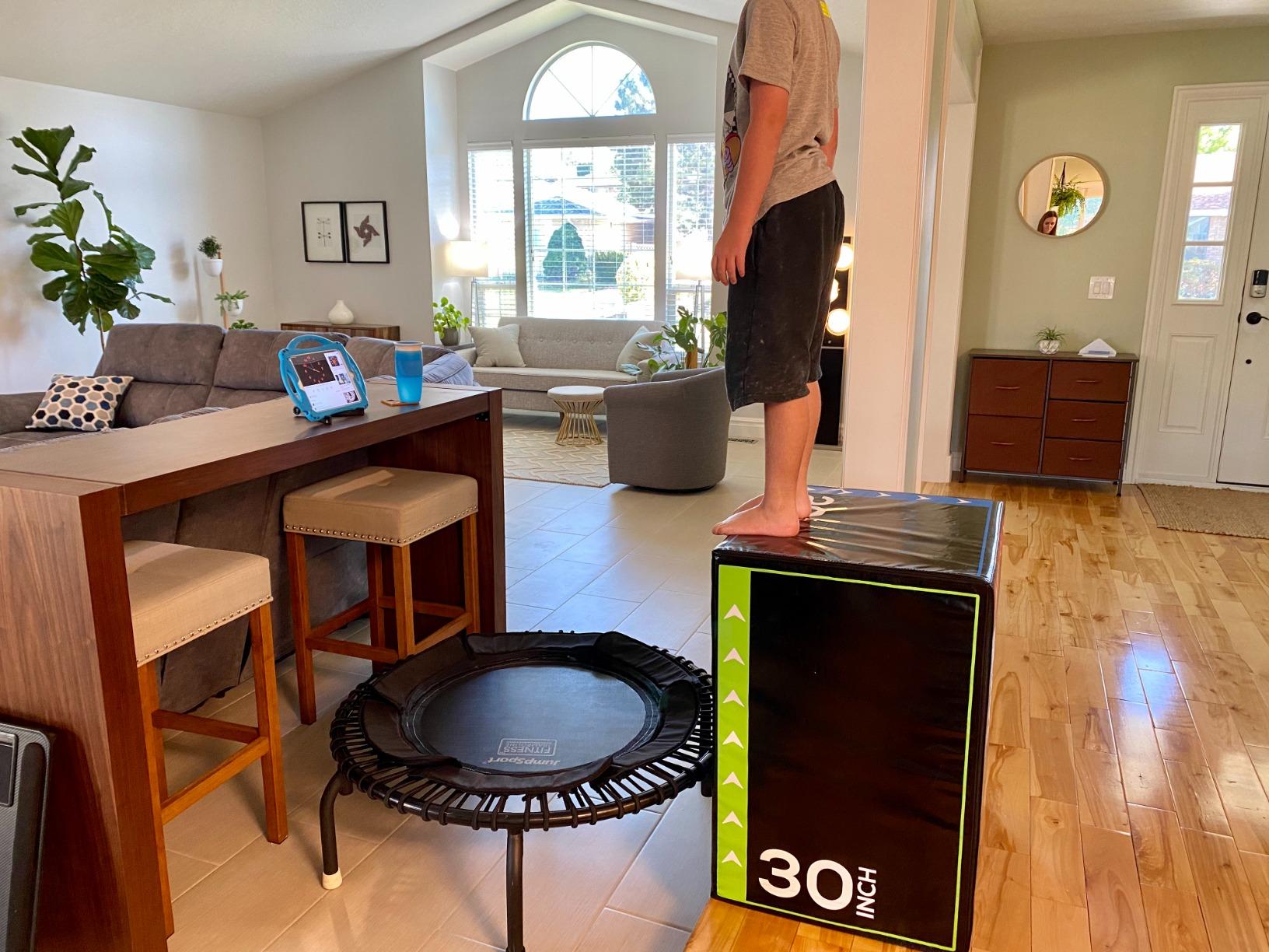 BalanceFrom 3-in-1 Foam Plyometric Jump Box for Home Gym with Multiple Height Options - Versatile Plyo with Non-Slip Surface for Strength, HIIT, Step-Ups, and Agility Training customer photo 1