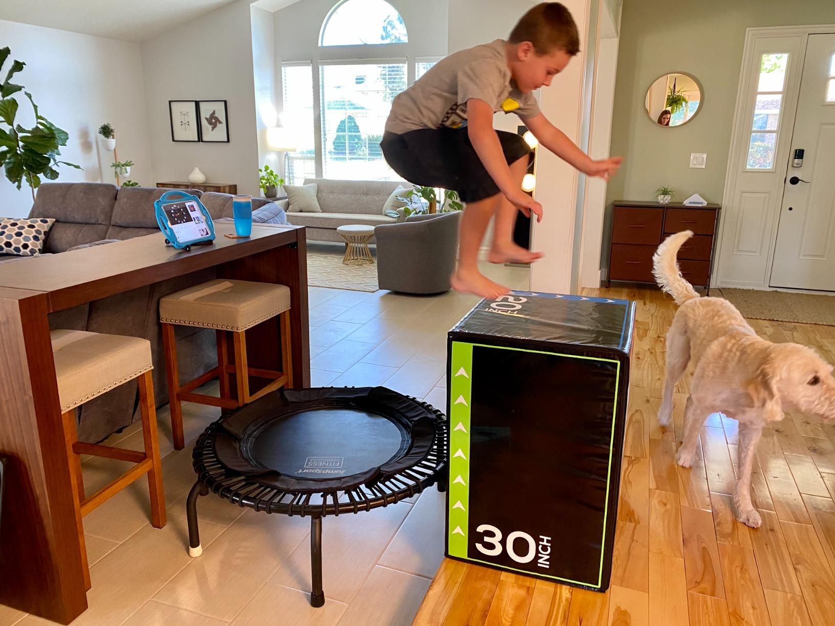 BalanceFrom 3-in-1 Foam Plyometric Jump Box for Home Gym with Multiple Height Options - Versatile Plyo with Non-Slip Surface for Strength, HIIT, Step-Ups, and Agility Training customer photo 2