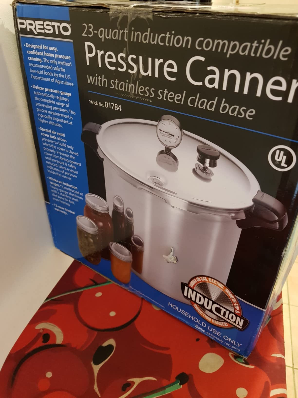 Presto 01784 23-Quart Induction Compatible Pressure Canner customer photo 1