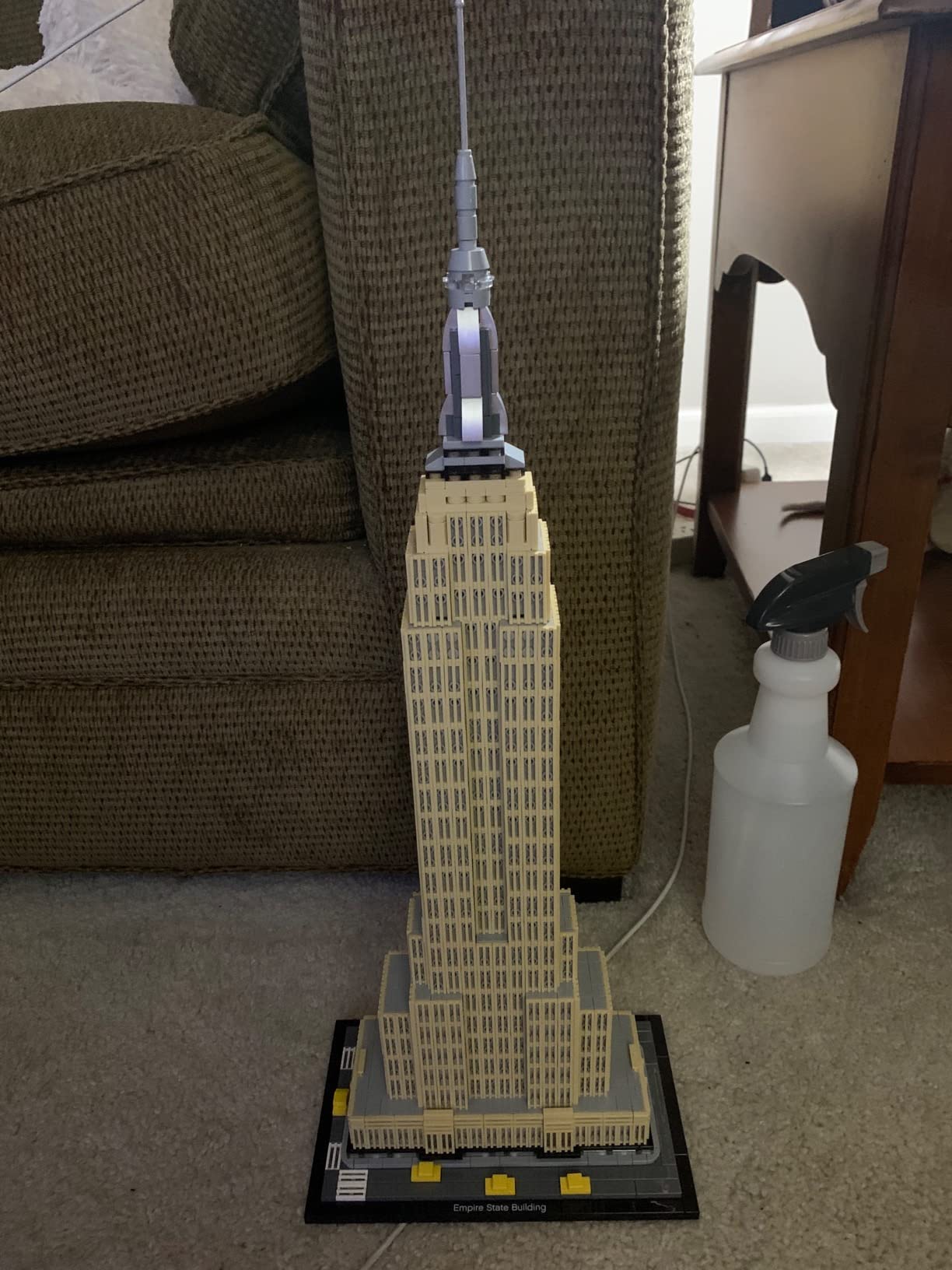 LEGO Architecture Empire State Building 21046 New York City Skyline Architecture Model Kit for Adults and Kids, Build It Yourself Model Skyscraper (1767 Pieces) customer photo 2