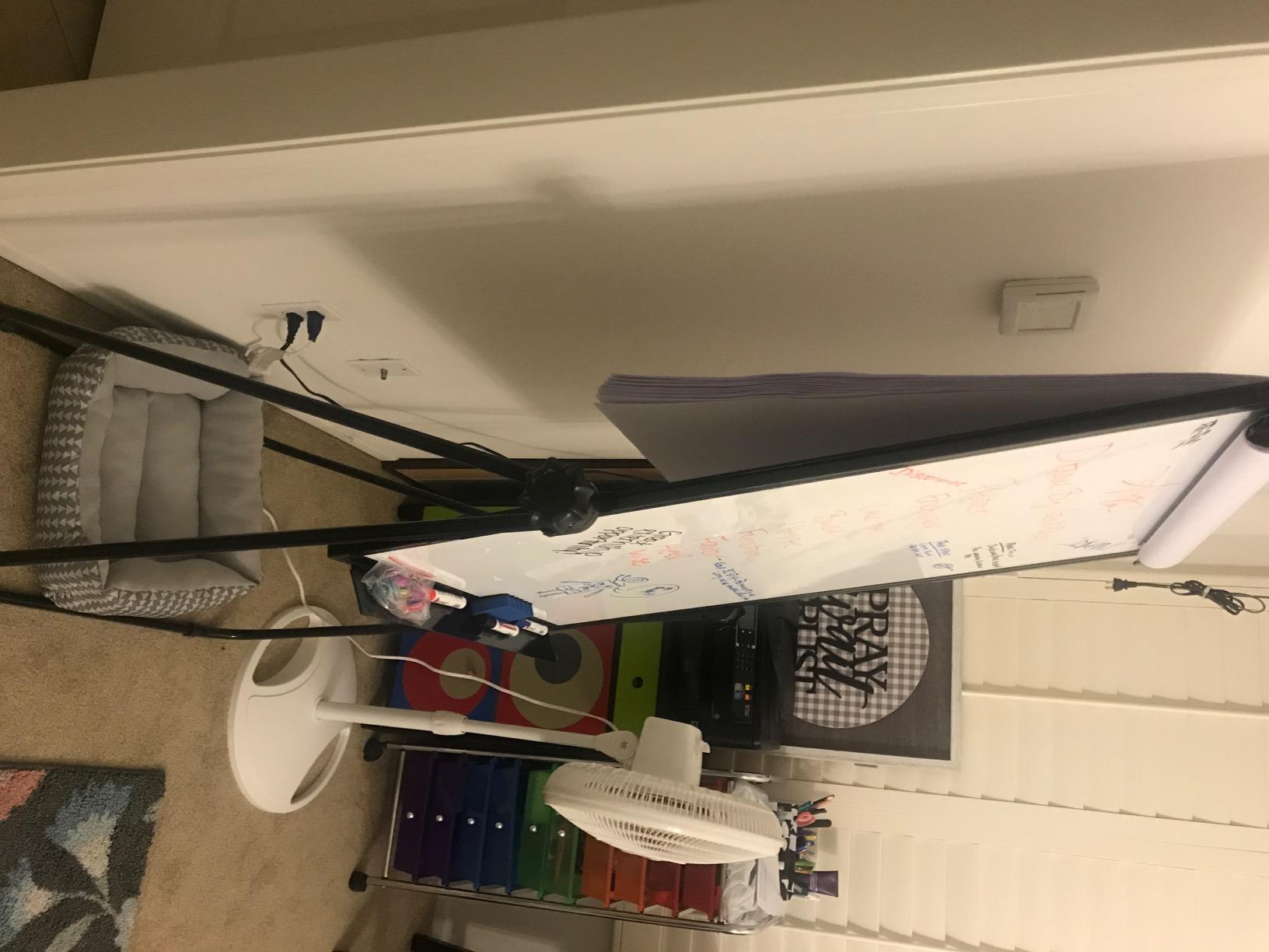 Easel Whiteboard with Stand 40