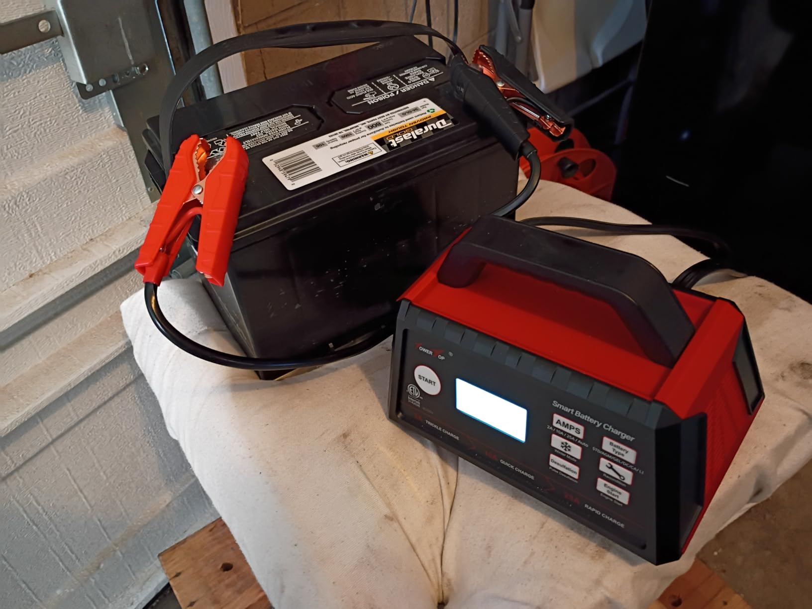 TowerTop 2/10/25 Amp 12V Smart Car Battery Charger, Fully Automatic Battery Maintainer with Engine Start, Auto Desulfator, Battery Repair, Winter Mode, for AGM, STD, Gel, Deep Cycle Batteries customer photo 2