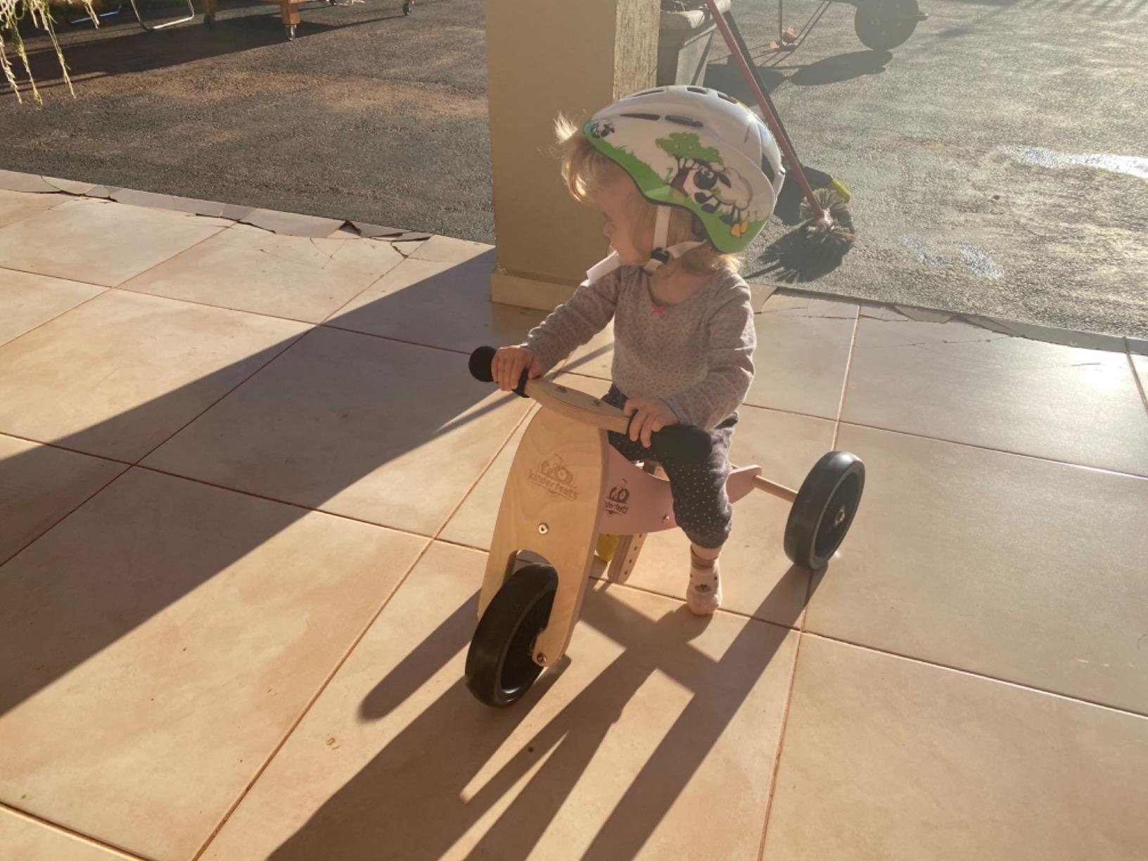 Kinderfeets Tiny Tot Plus Balance Bike for Toddlers & Kids 18 Months to 4 Years - Adjustable Seat, Puncture-Proof Tires, Pedal-Free Training Bicycle for Children customer photo 2