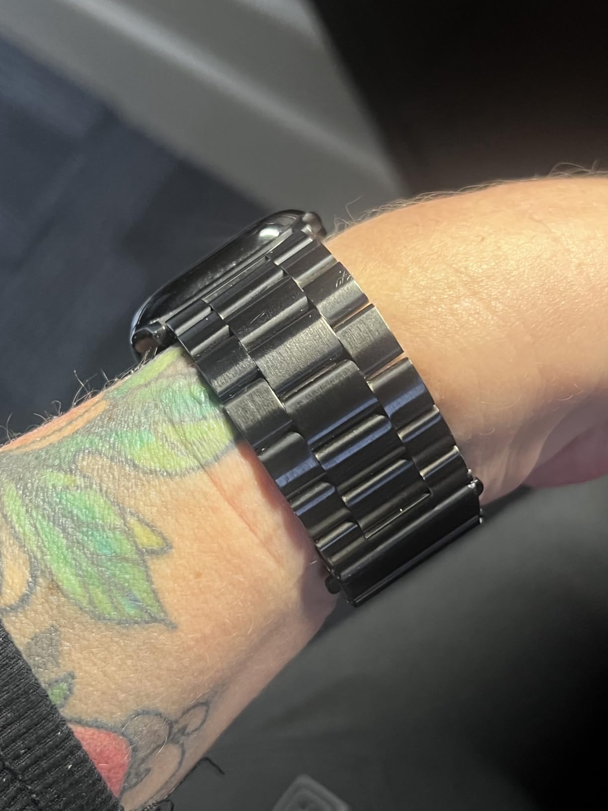 EPULY Metal Band Compatible with Apple Watch Bands for Men 49mm 46mm 45mm 44mm 42mm 41mm 40mm 38mm, Business Stainless Steel Strap for iWatch Bands Series 11 10 9 8 7 6 5 4 3 2 1, SE3 2 1, Ultra3 2 1 customer photo 2