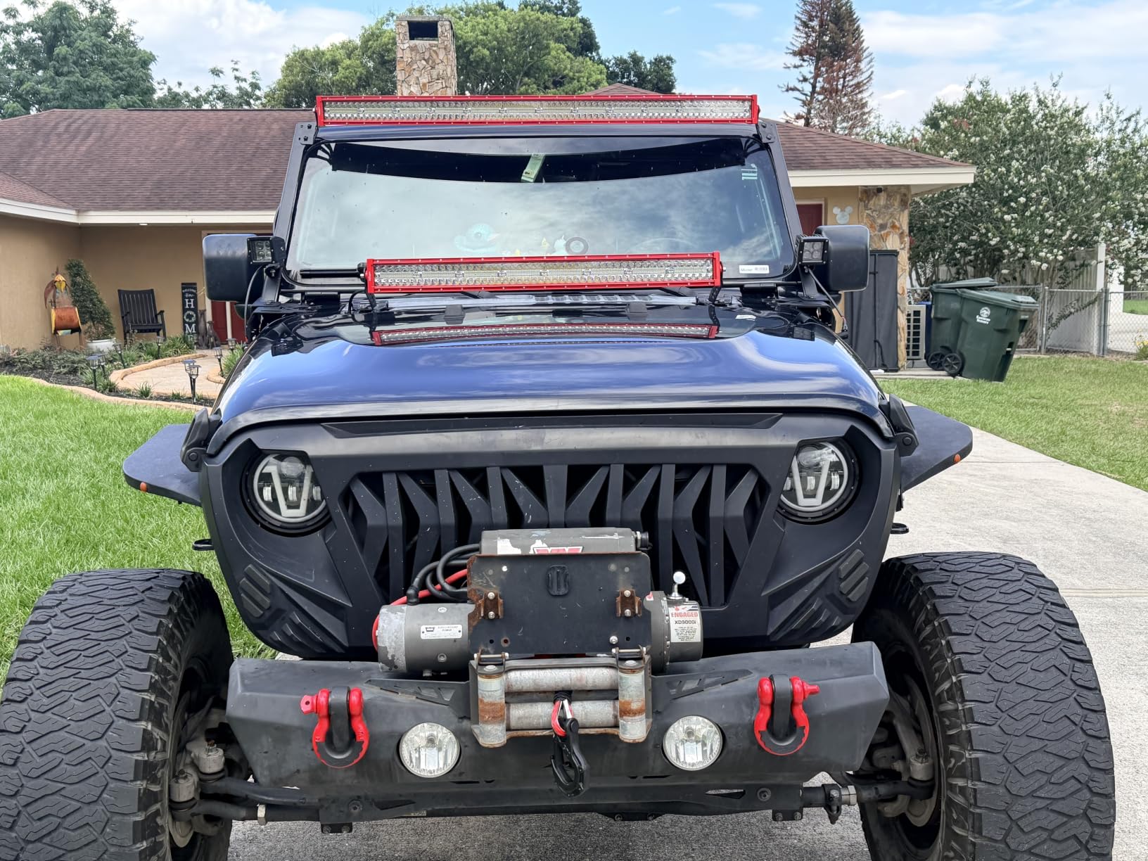 Nilight ZH408 52Inch 783W Curved Triple Row Flood Spot Combo Beam Led Bar 78000LM Driving Lights with 12AWG Heavy Duty 12V 5Pin Rocker Switch Wiring Harness Kit-1 Lead,waterproof customer photo 1