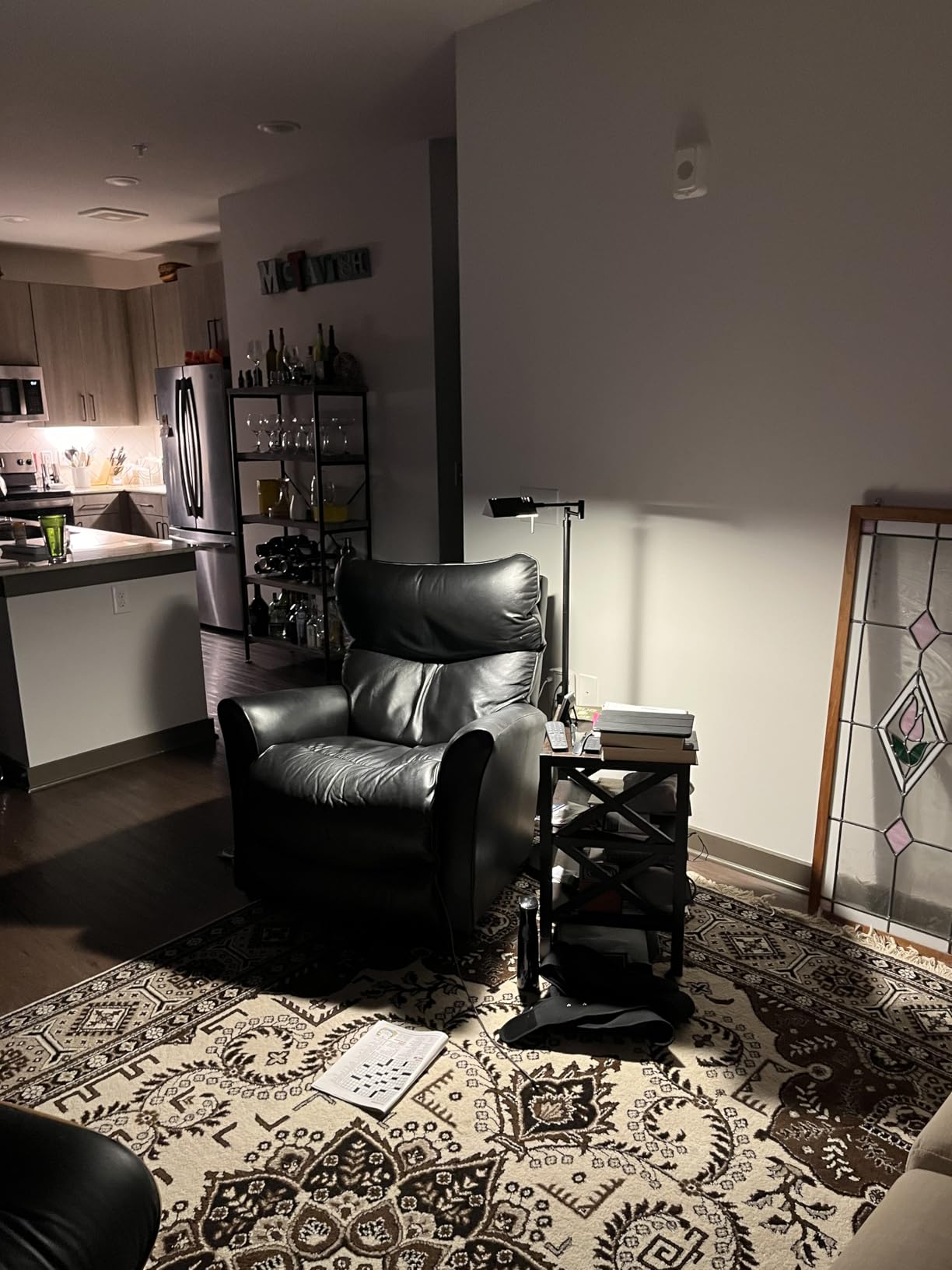 O'Bright Dimmable LED Pharmacy Floor Lamp, 12W LED, Full Range Dimming, 360 Degree Swing Arms, Adjustable Heights, Standing Lamp for Reading, Sewing, and Craft, ETL Listed (Black) customer photo 2