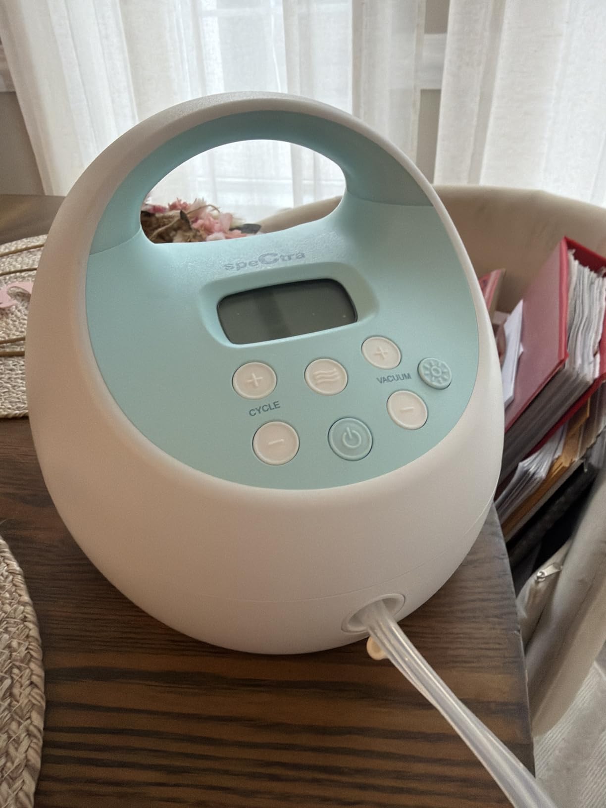 Spectra Baby S1 Plus Electric Breast Milk Pump with Tote, Bottles & Cooler | Portable Rechargeable Electric Breast Pump Bundle with Tote Bag, Breast Milk Bottles & Cooler for Baby Feeding customer photo 1