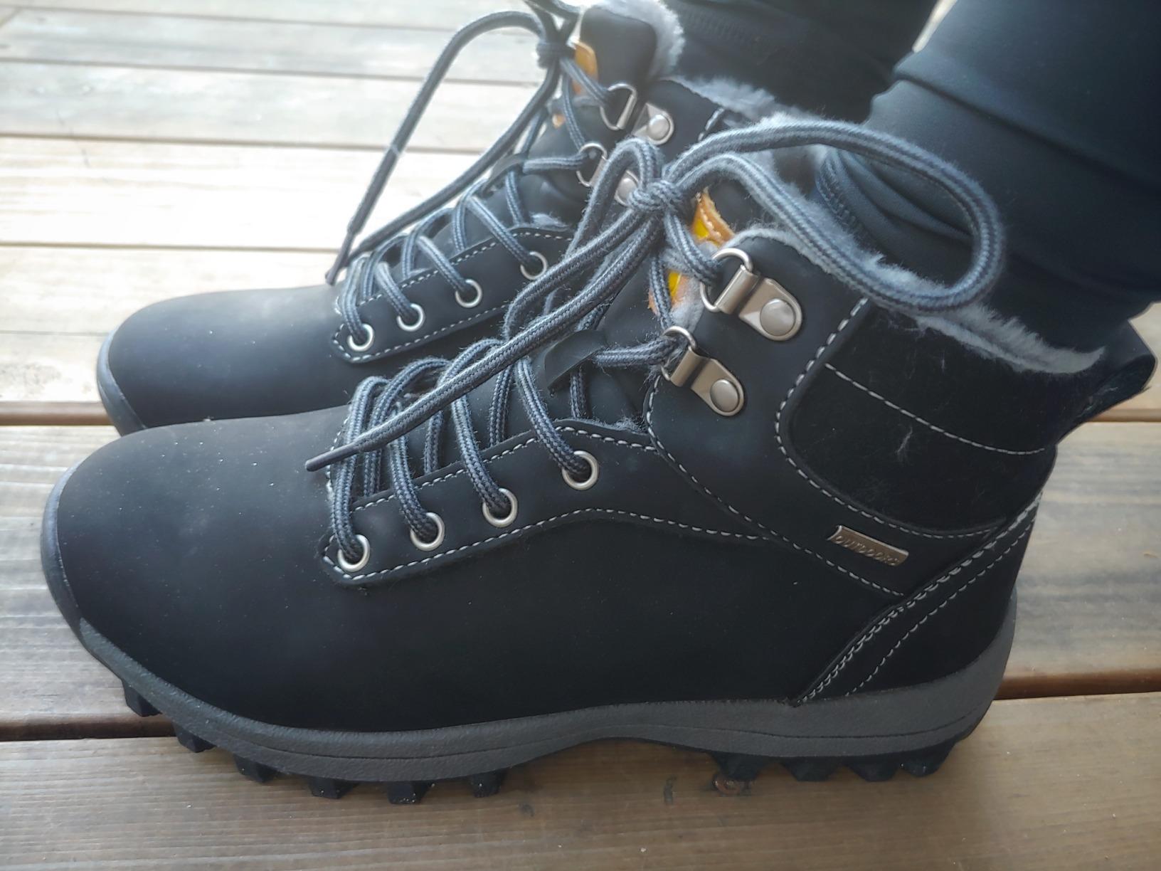 Mishansha Snow Boots for Women - Waterproof Winter Hiking Boots with Warm Fur Lining, Anti-Slip Sole, Insulated Outdoor Cold Weather Booties customer photo 1