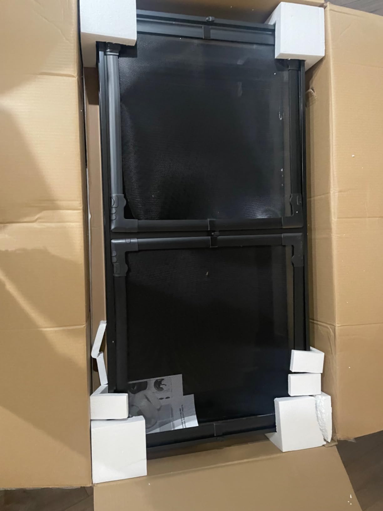 REPTIZOO Large Reptile Terrarium 120 Gallon, Tall & Wide Tempered Glass Reptile Tank 48