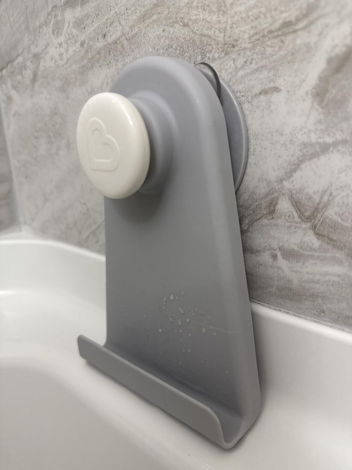 Munchkin Super Scoop Hanging Bath Toy Organizer, Grey customer photo 1
