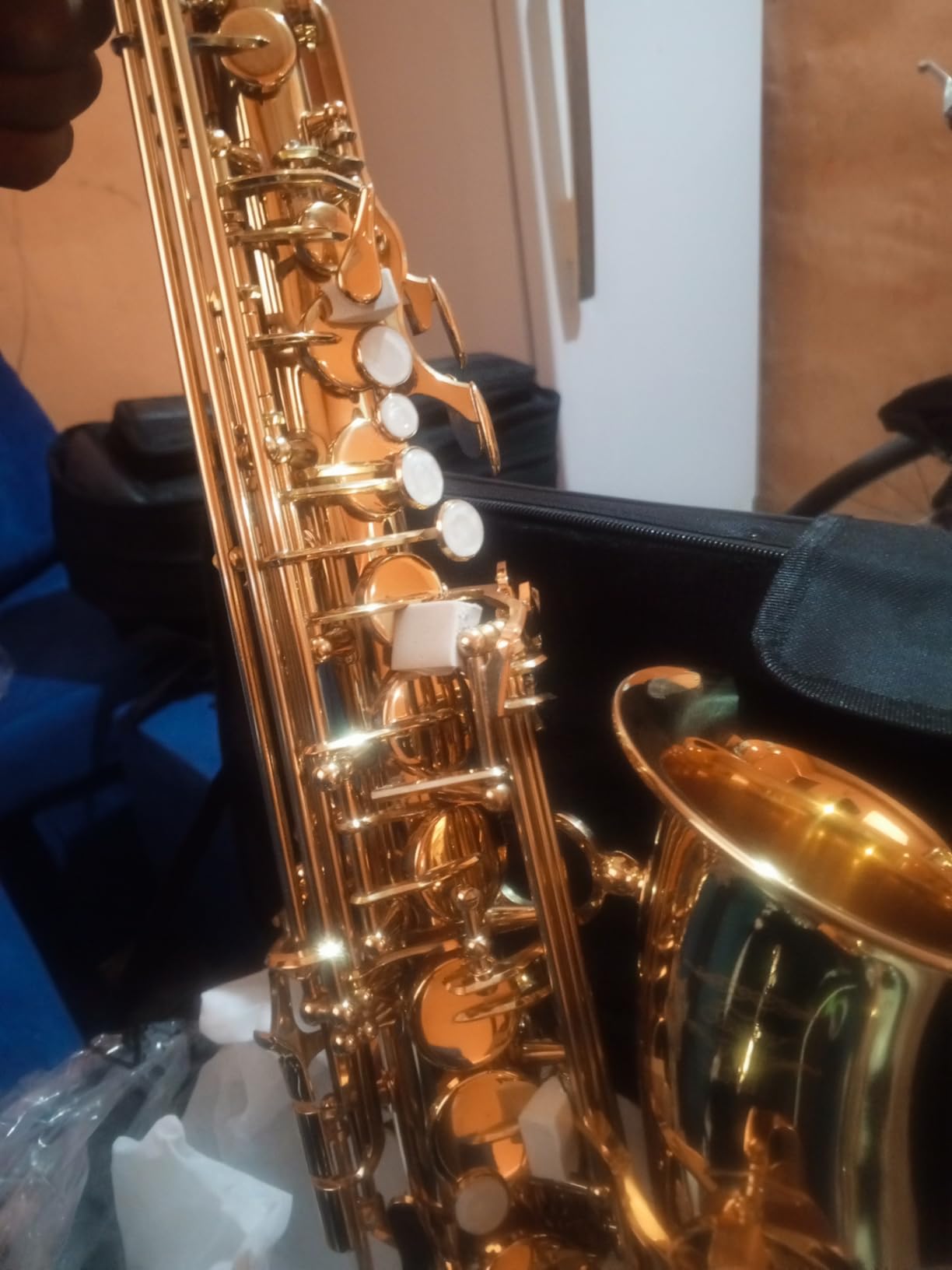 Eastar Alto Saxophone Beginner E Flat, Vintage Bronze Full Kit, AS-II-Ab customer photo 2