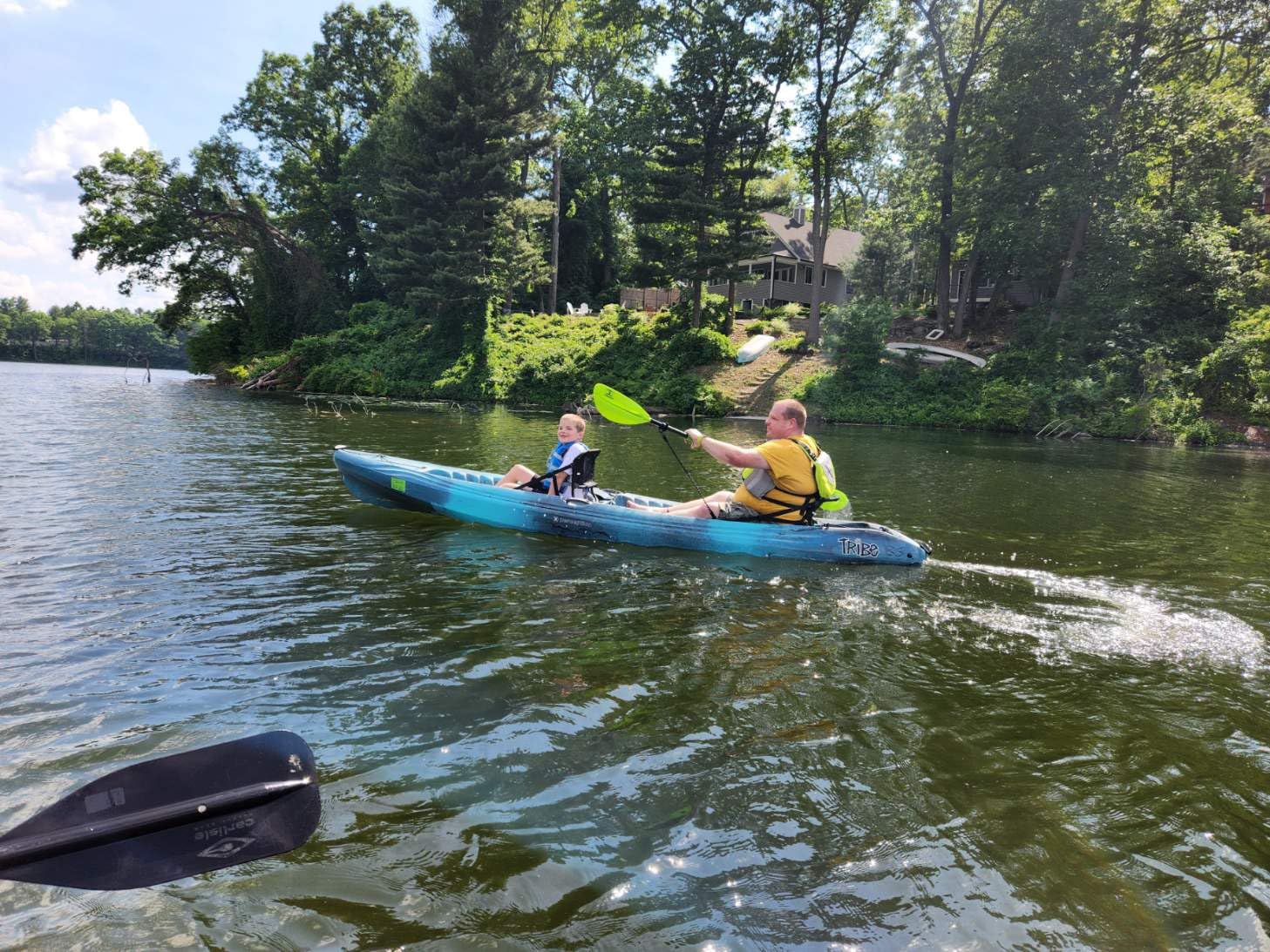 Perception Tribe 13.5 Sit on Top Tandem Kayak for All-Around Fun Large Rear Storage with Tie Downs customer photo 1