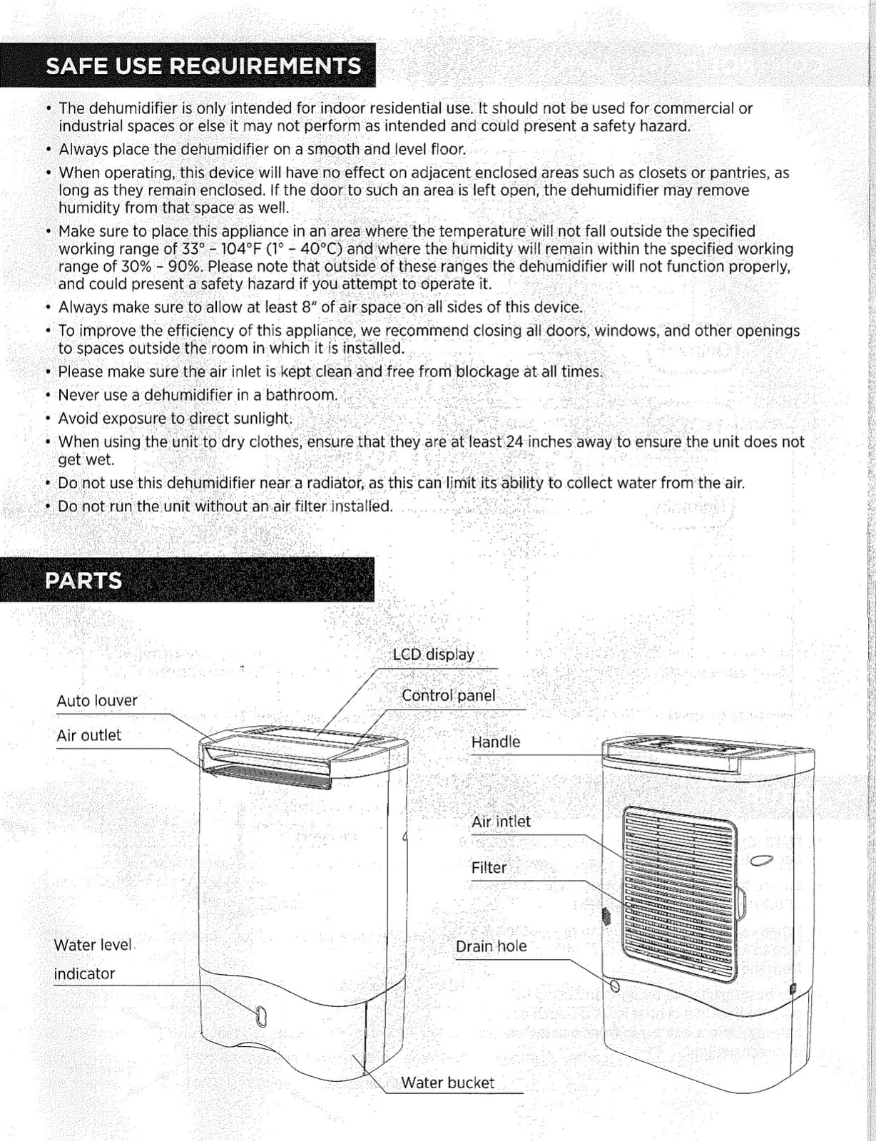 Ivation 19 Pint Small-Area Desiccant Dehumidifier Compact and Quiet - with Continuous Drain Hose for Smaller Spaces, Bathroom, Attic, Crawlspace and Closets - for Spaces Up to 410 Sq Ft customer photo 2