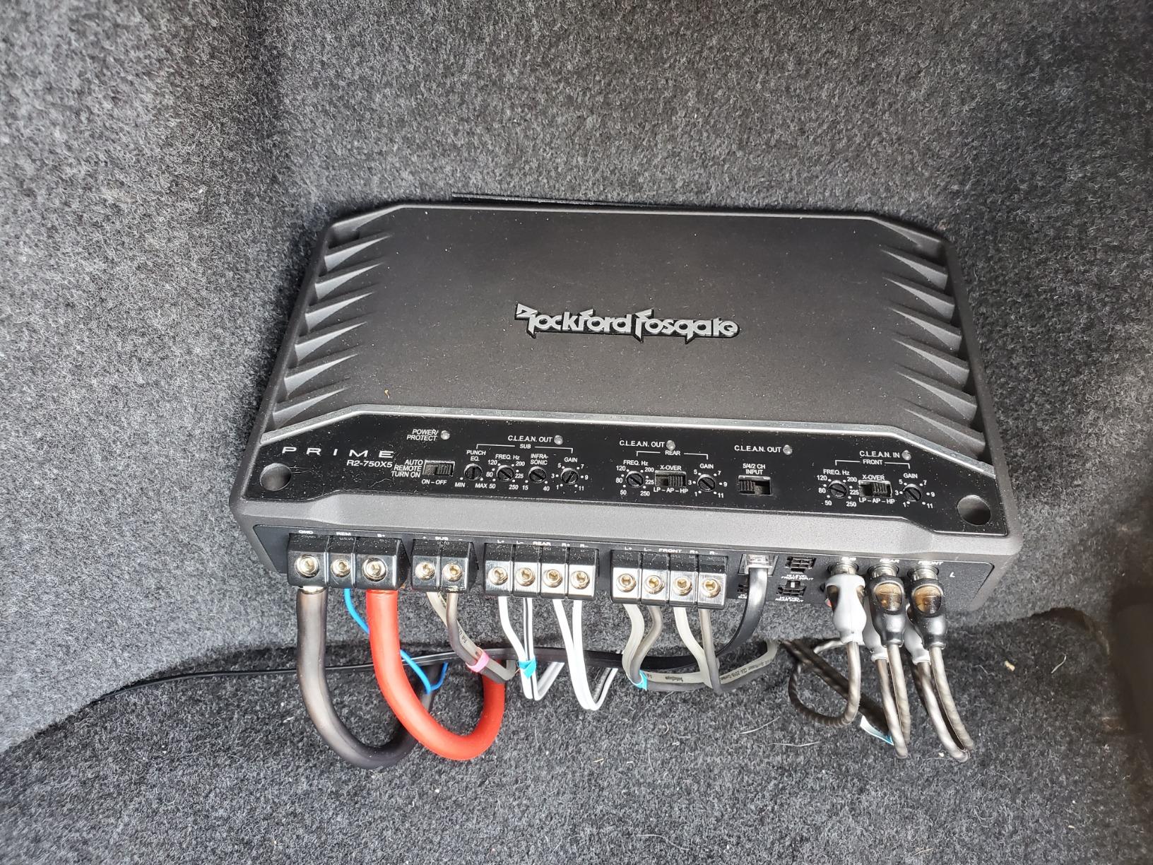 Rockford Fosgate R2-750X5 Prime 750-Watt 5-Channel Amplifier customer photo 1