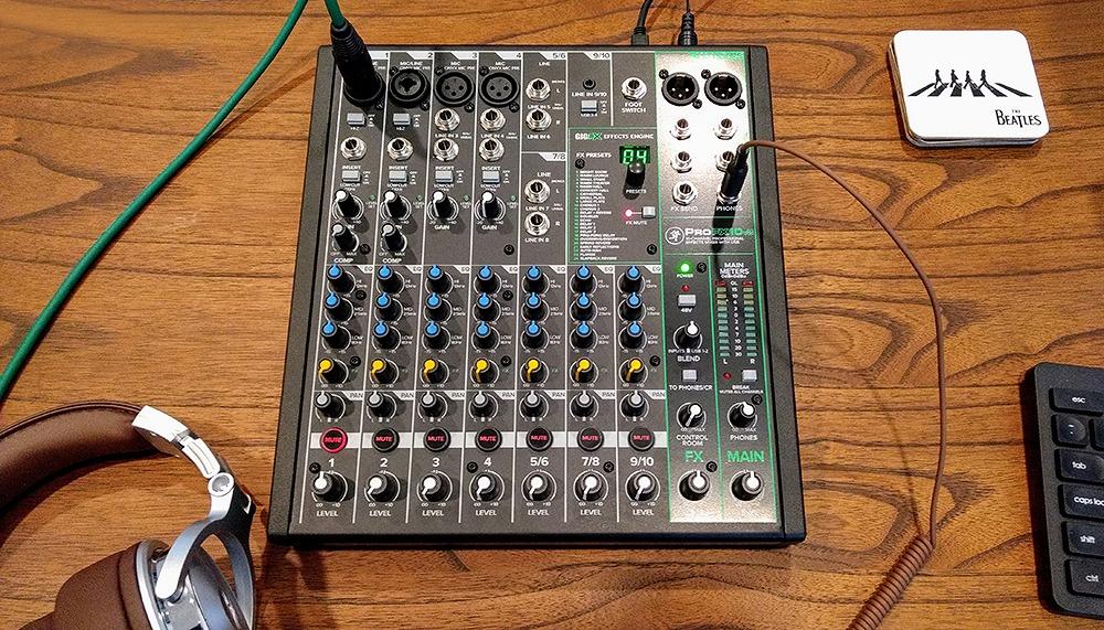 Mackie ProFX10v3 10-Channel Professional Analog Mixer with USB, Onyx Mic Preamps and GigFX Effects Engine | 2-In/4-Out USB, Gigfx 24 Fx, 48V Phantom, Latency-Free Monitoring customer photo 1