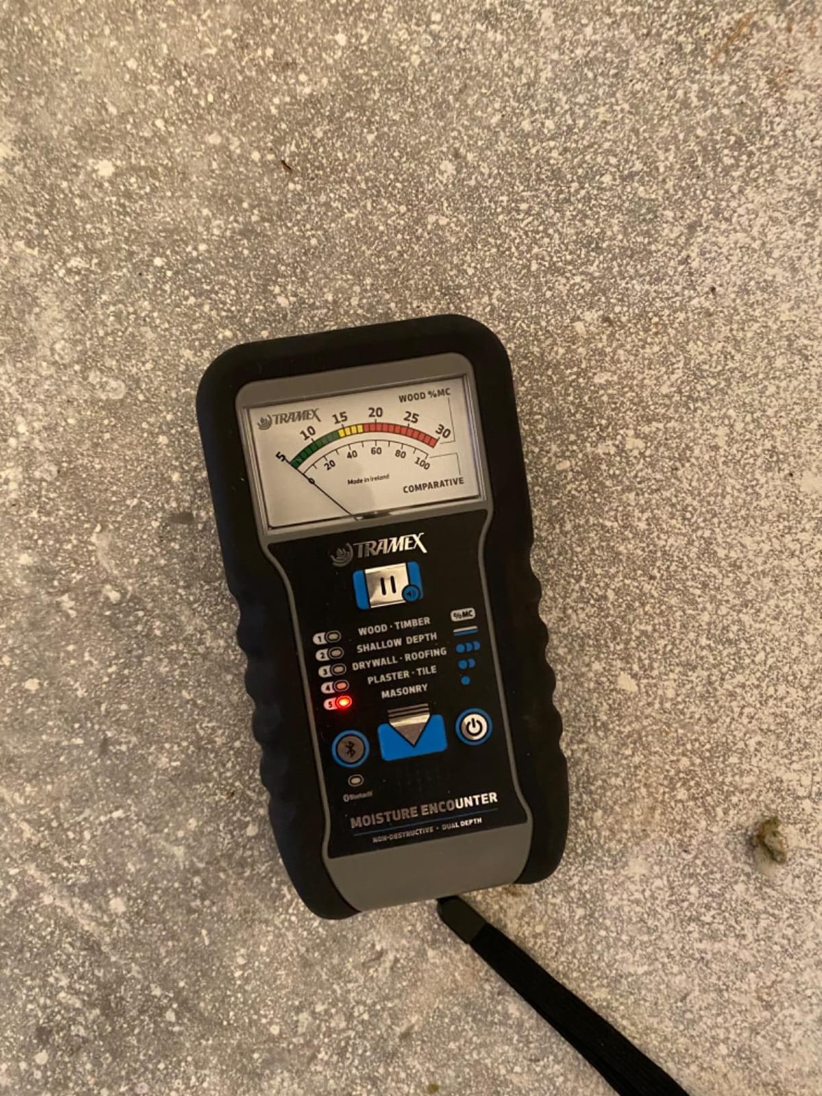 Tramex Moisture Encounter ME5 | Pinless Meter for Measuring Moisture Content in Wood, Drywall & Building Materials customer photo 2