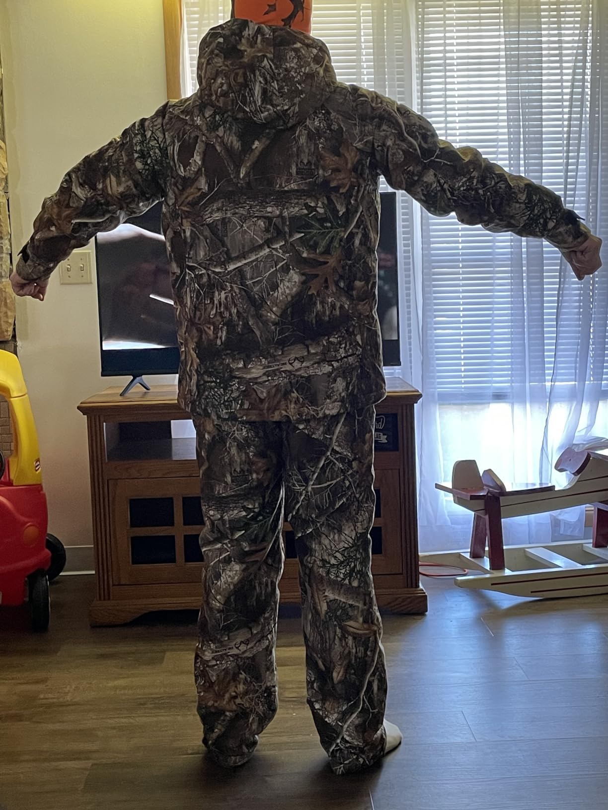 SCENTBLOCKER Men's Insulated Drencher Breathable Waterproof Camo Hunting Jacket customer photo 1