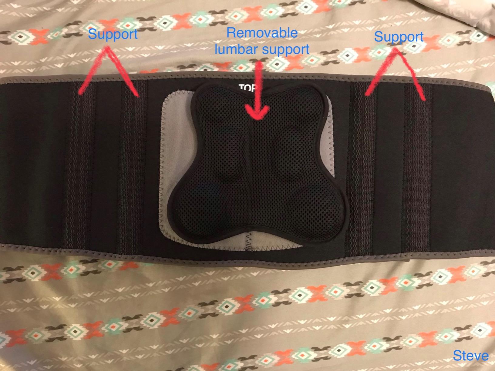 ACE Deluxe Back Stabilizer, with Lumbar Support, Back Brace, Doctor Developed, Adjustable, Helps with Herniated Discs and Sciatica customer photo 1