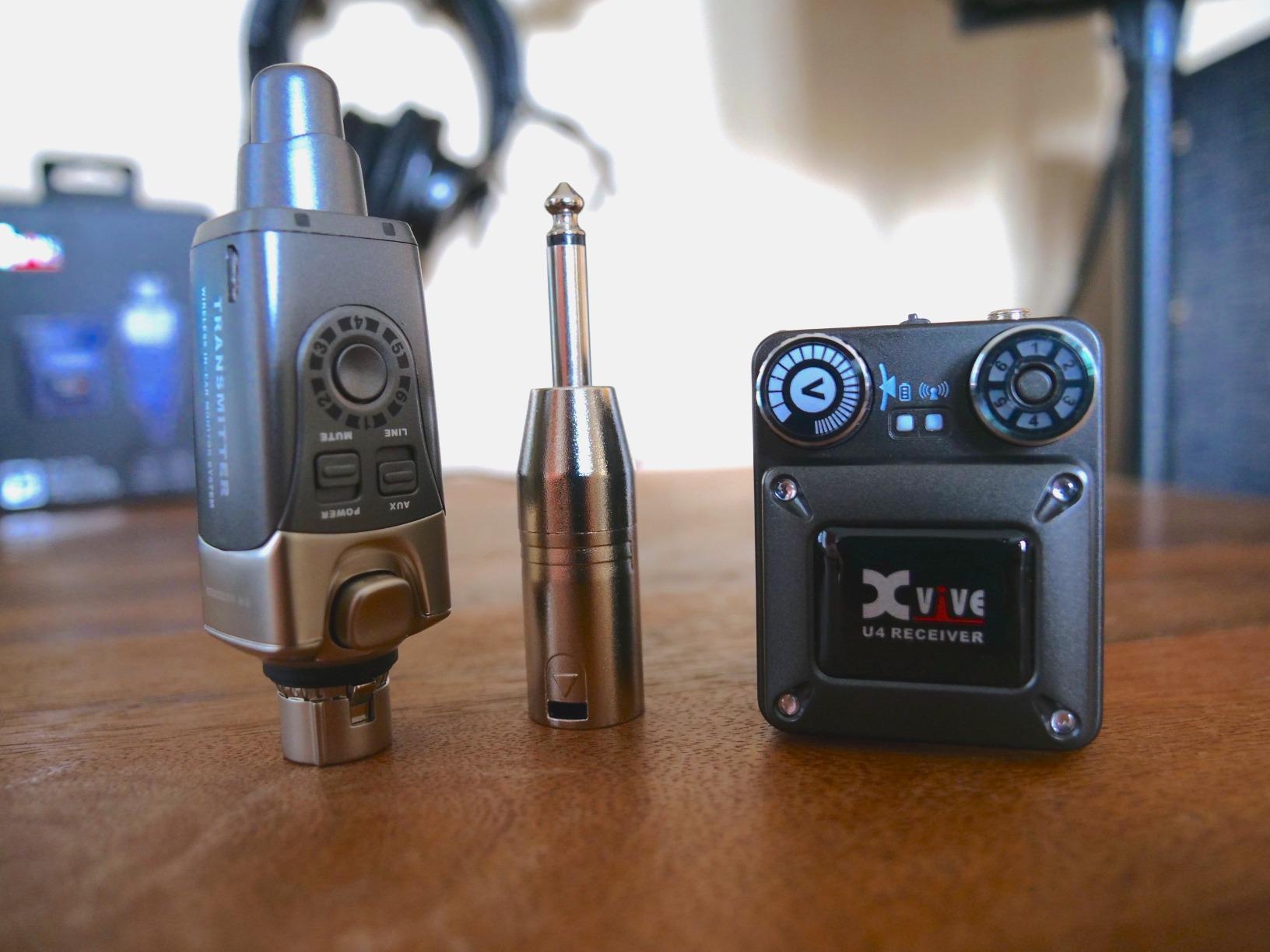 Xvive U4 Wireless in-Ear Monitor System Professional IEM System Transmitter and Beltpack Receiver for Studio, Band Rehearsal,Live Performance (U4) customer photo 2