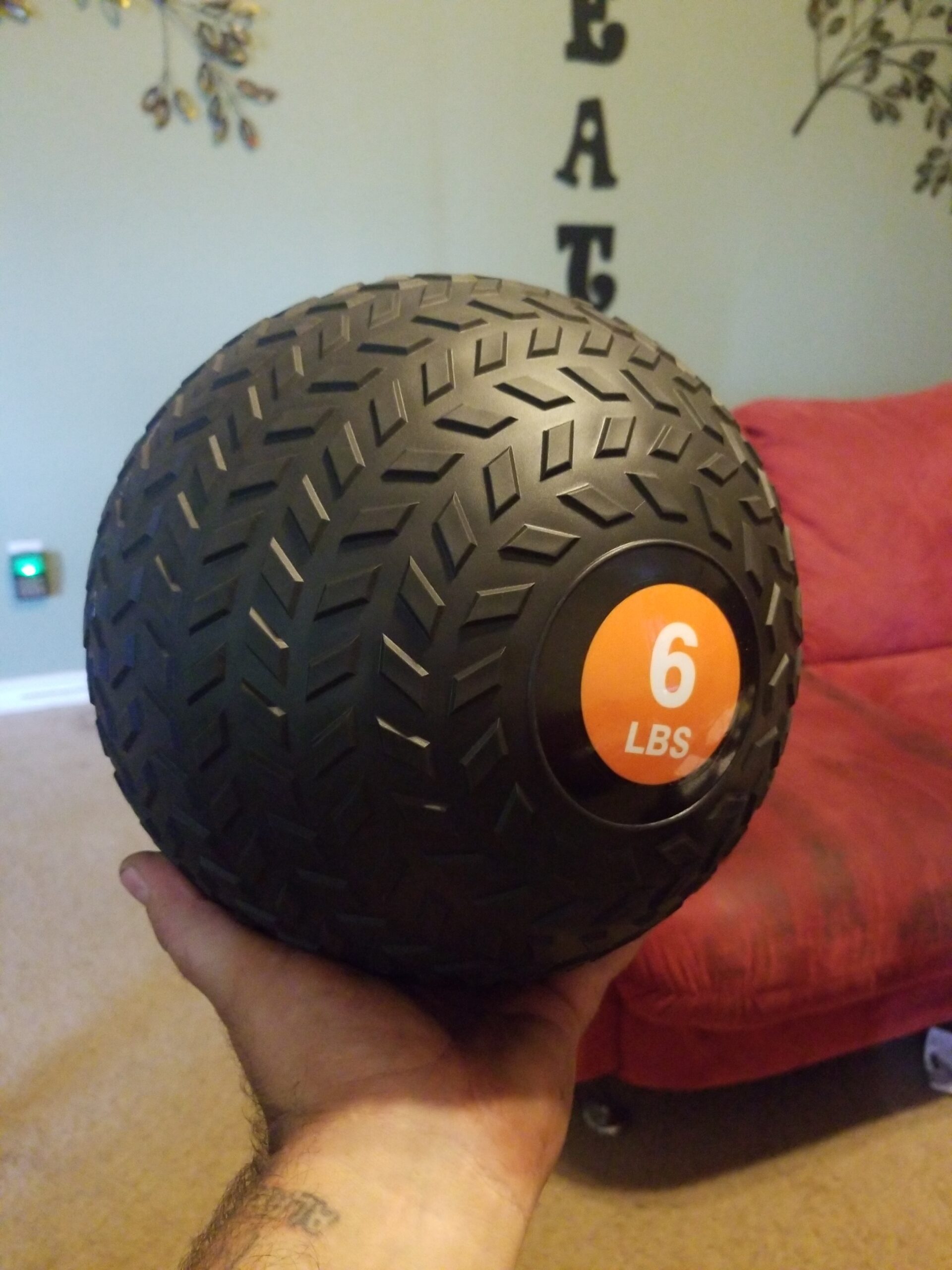 Fitvids Slam Medicine Wall Balls Workout Exercise Fitness Weighted Balls for Cross Training, Strength and Conditioning Exercises, Cardio and Core Workouts customer photo 1
